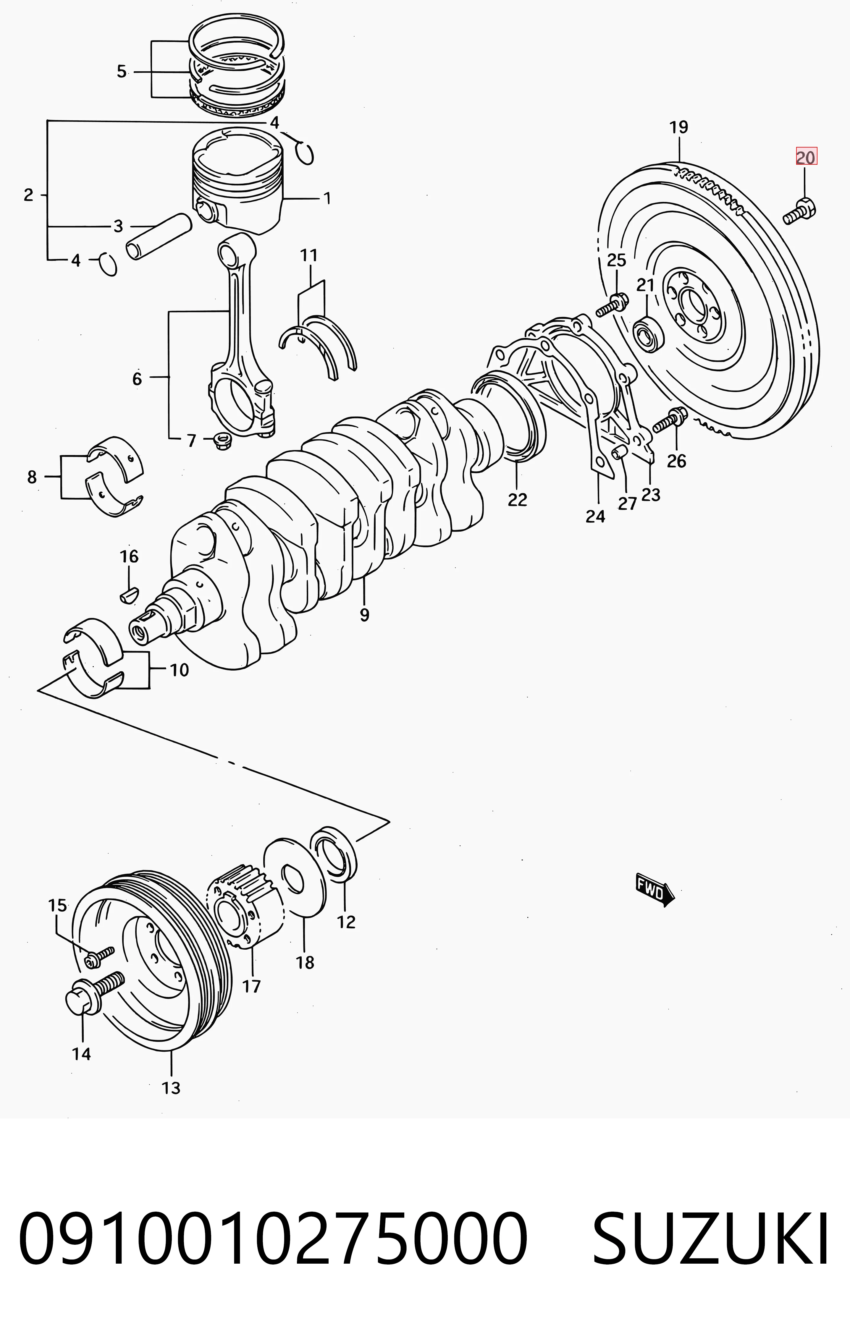 0910010275000 Suzuki
