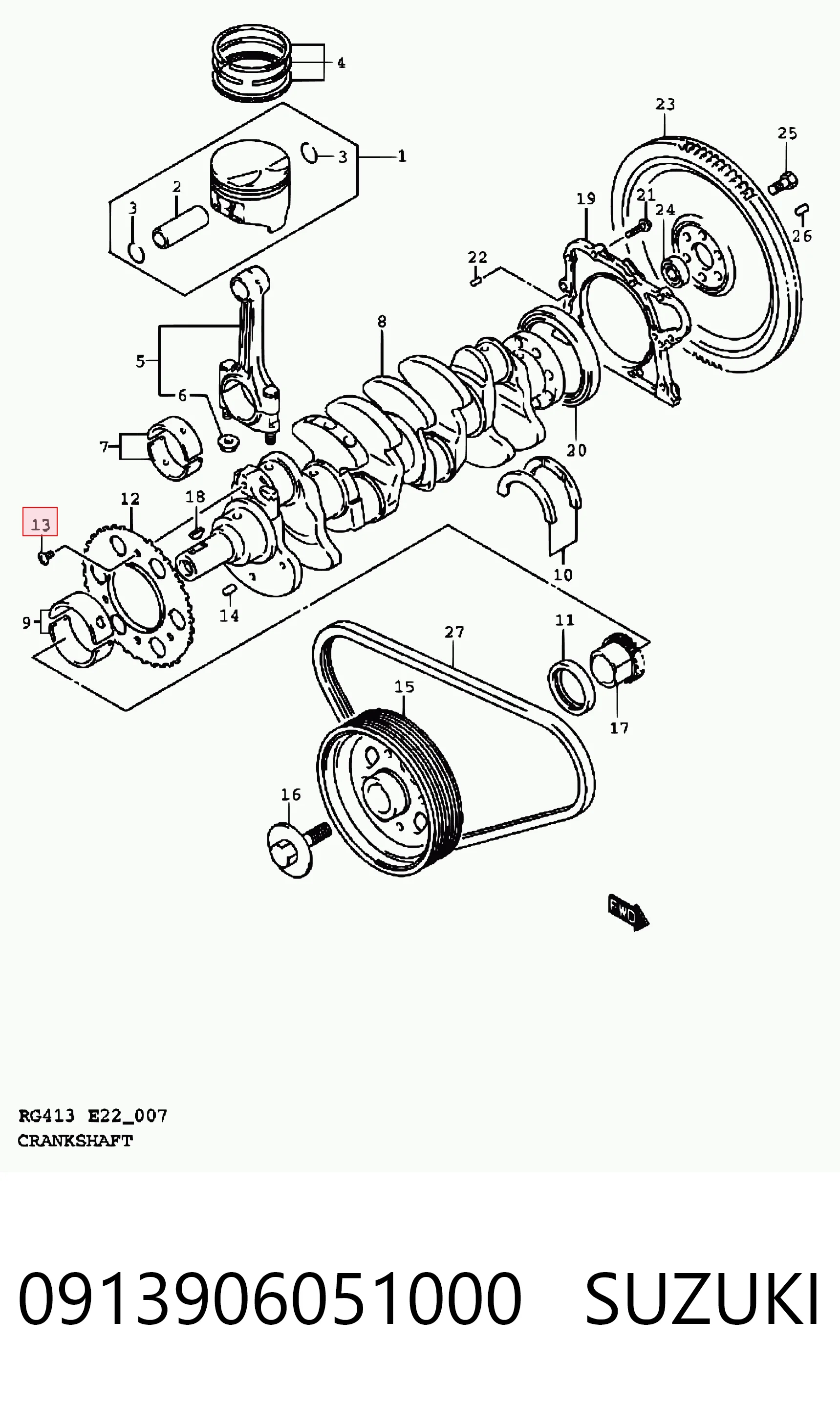0913906051000 Suzuki
