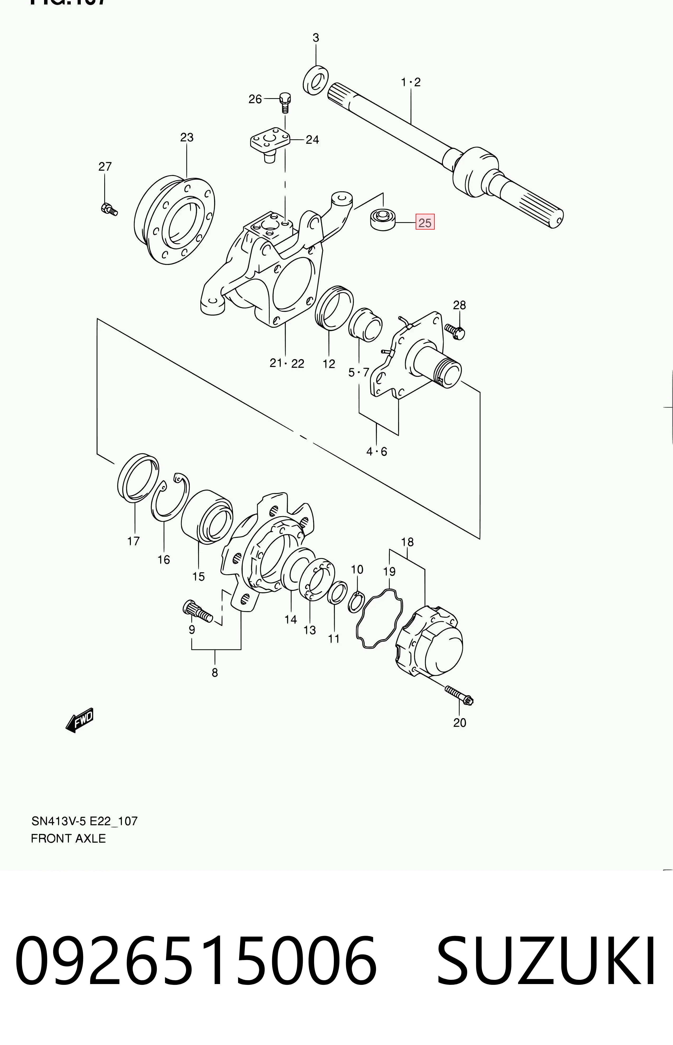 0926515006 Suzuki