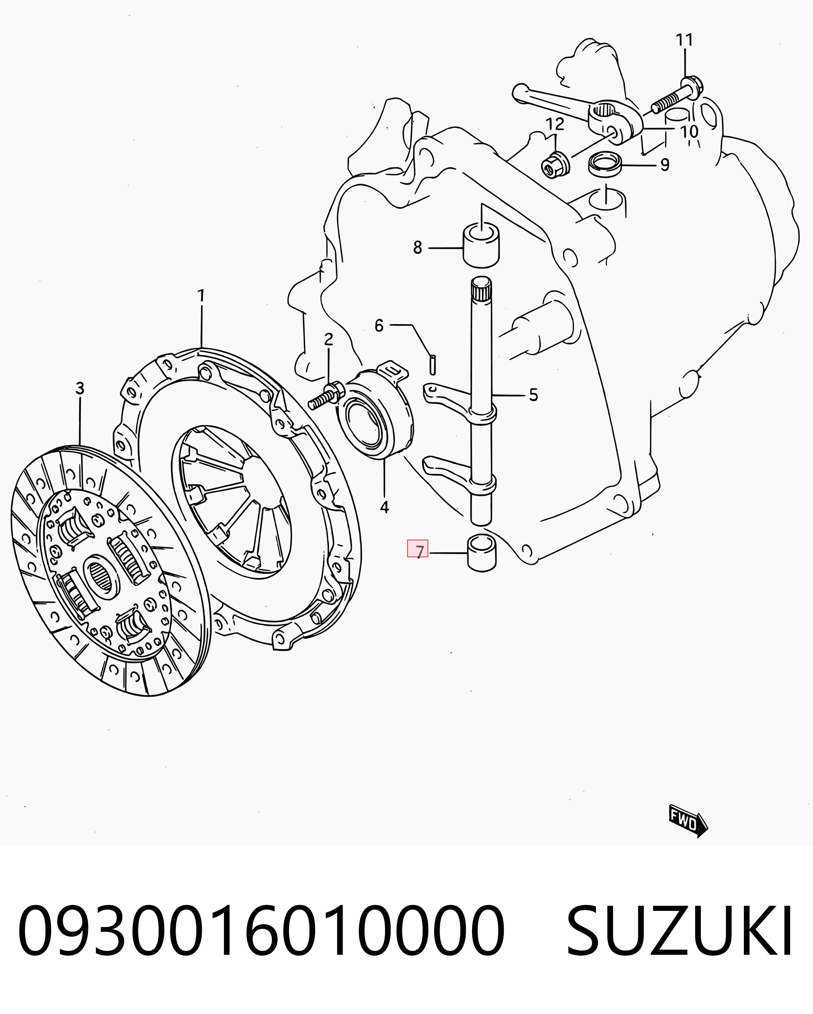 0930016010000 Suzuki