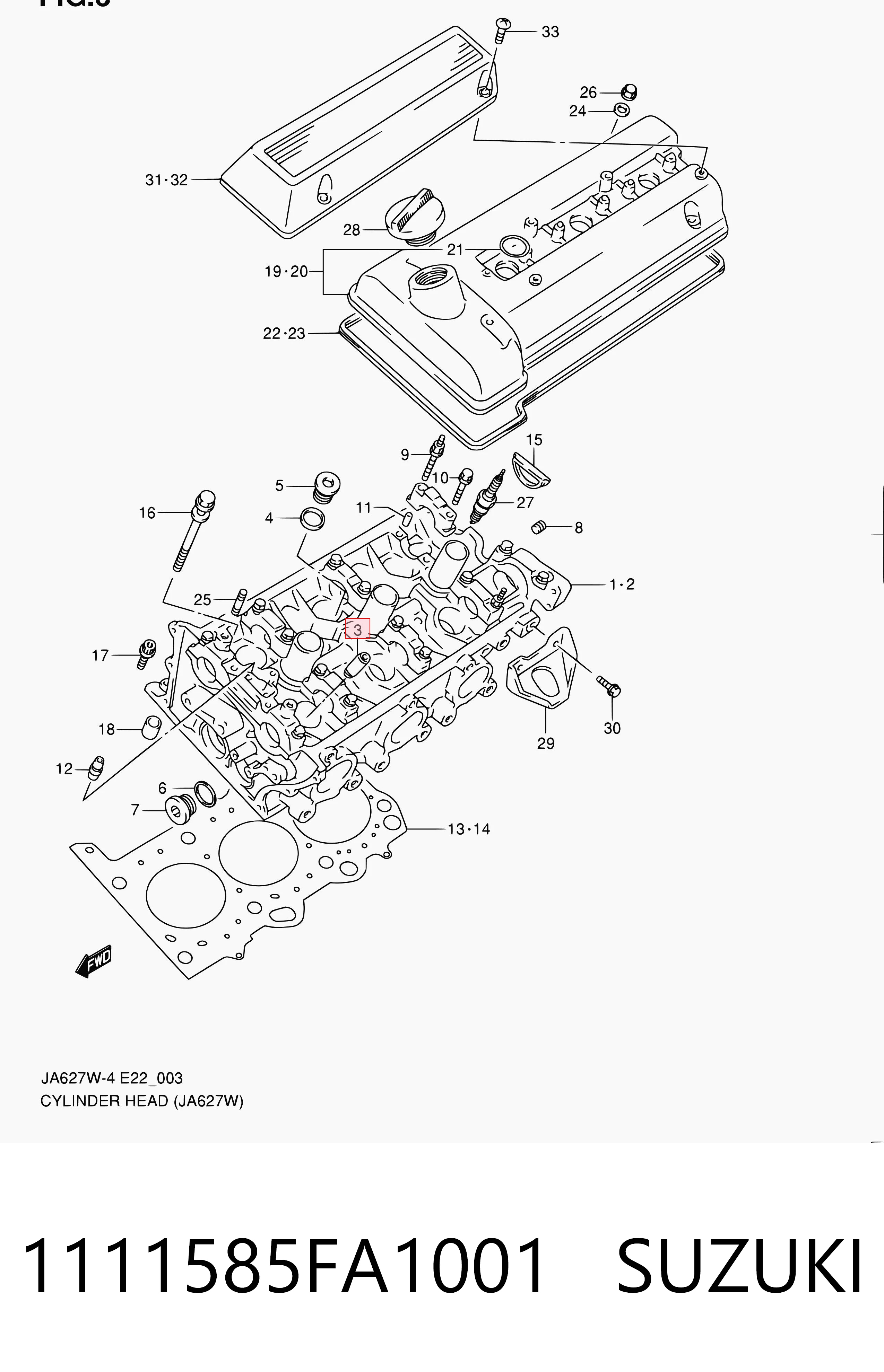 1111585FA1001 Suzuki