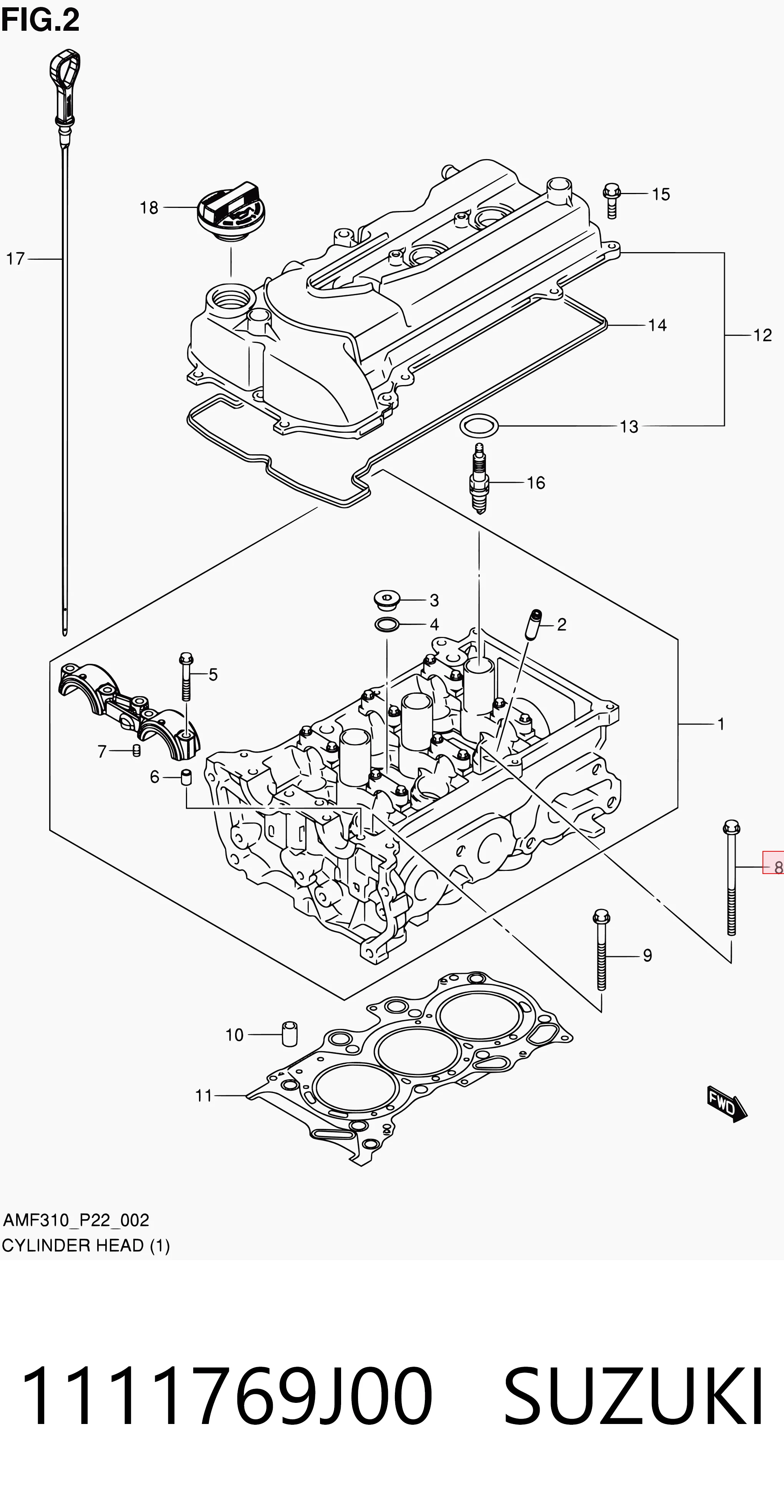 1111769J00 Suzuki