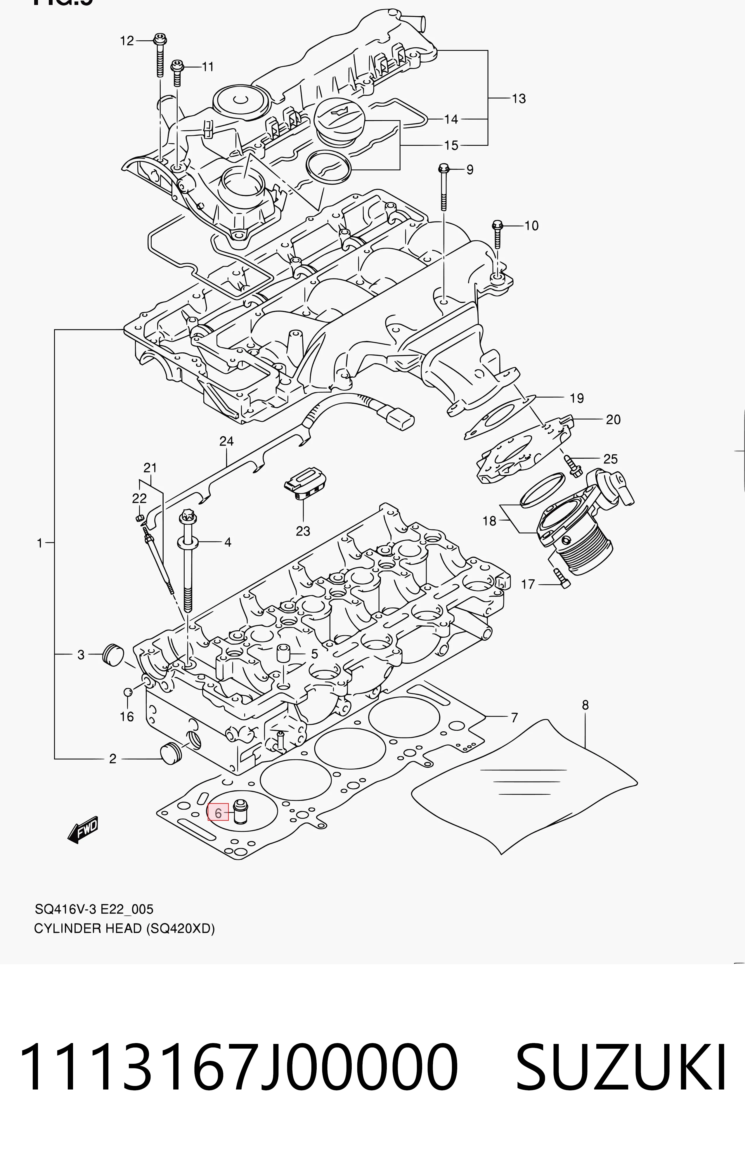 1113167J00000 Suzuki