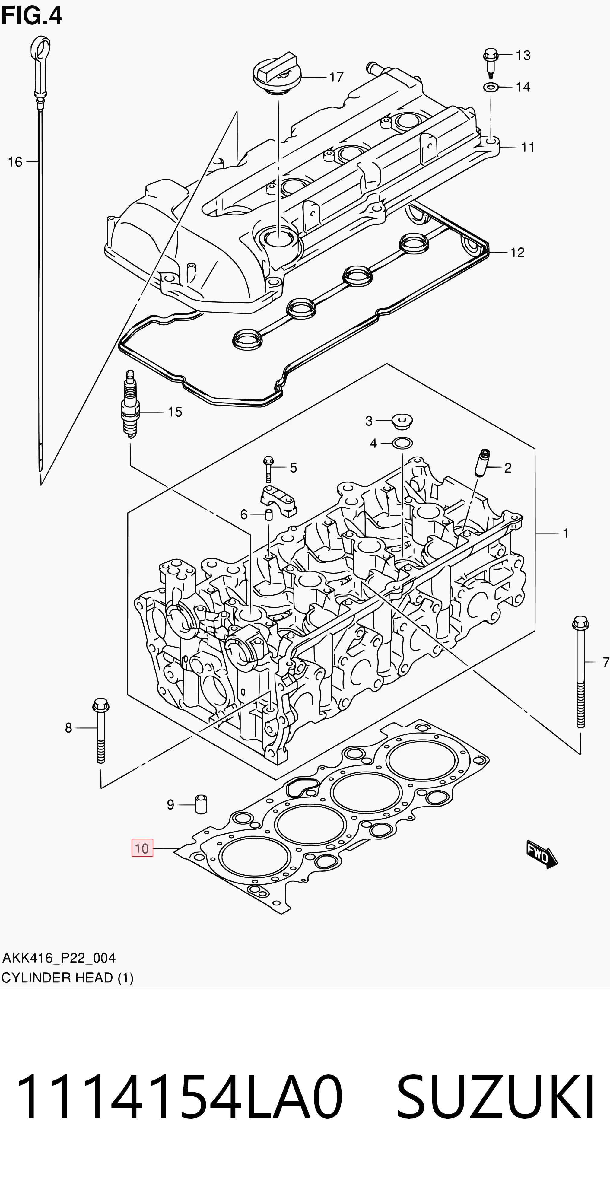 1114154LA0 Suzuki