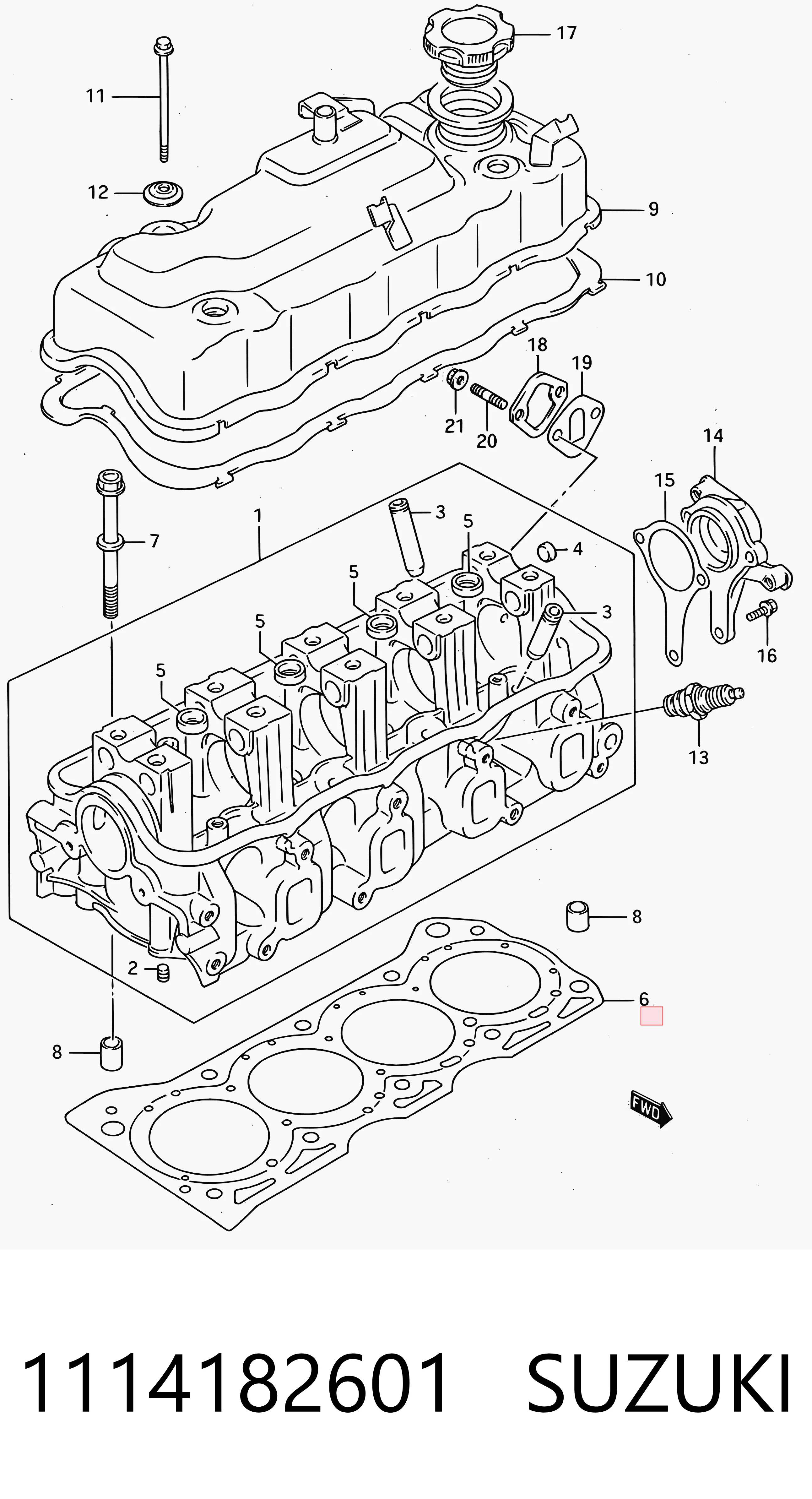 Compre H0664700 Glaser Vedante de cabeça de motor (CBC)