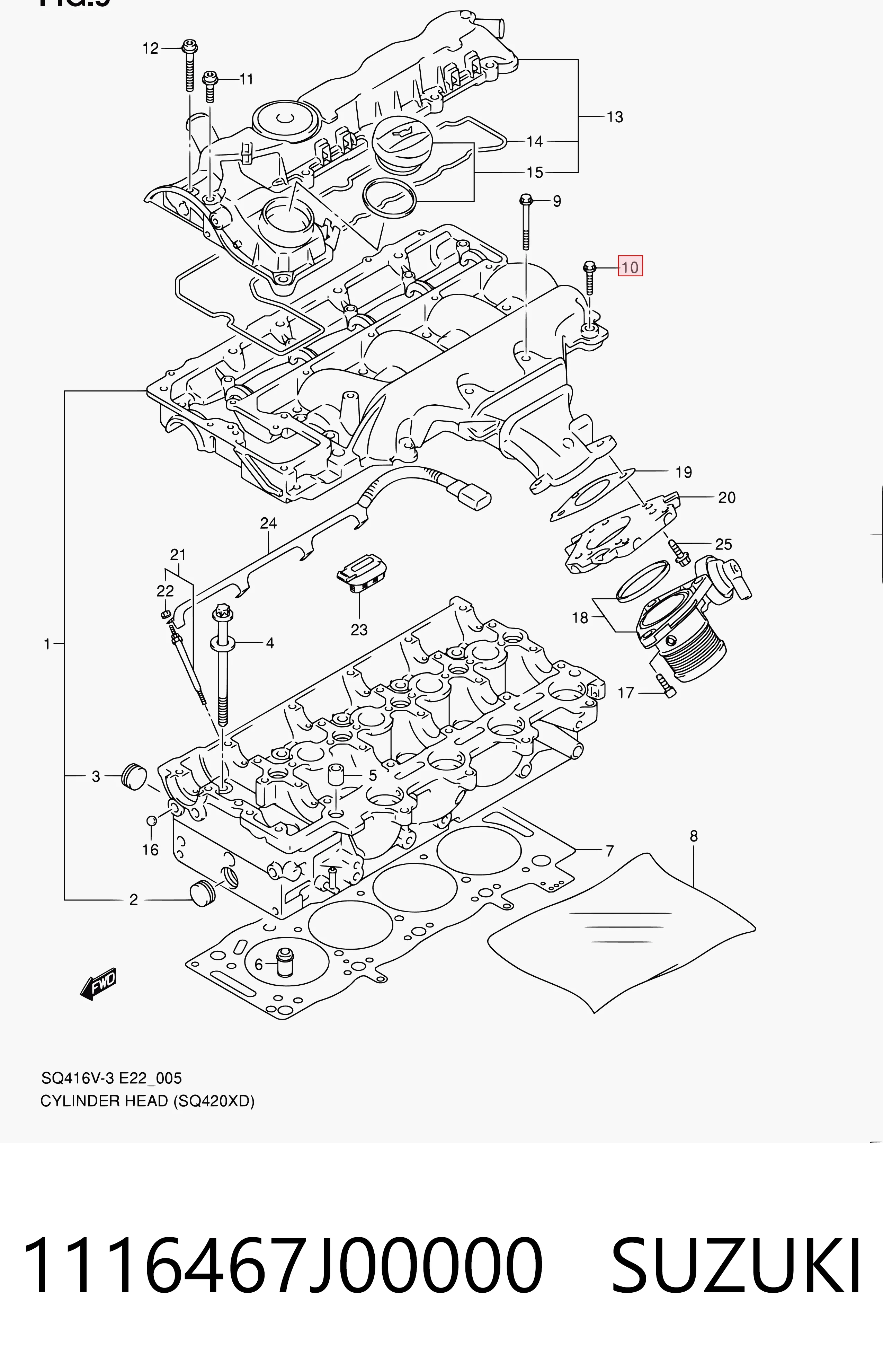1116467J00000 Suzuki