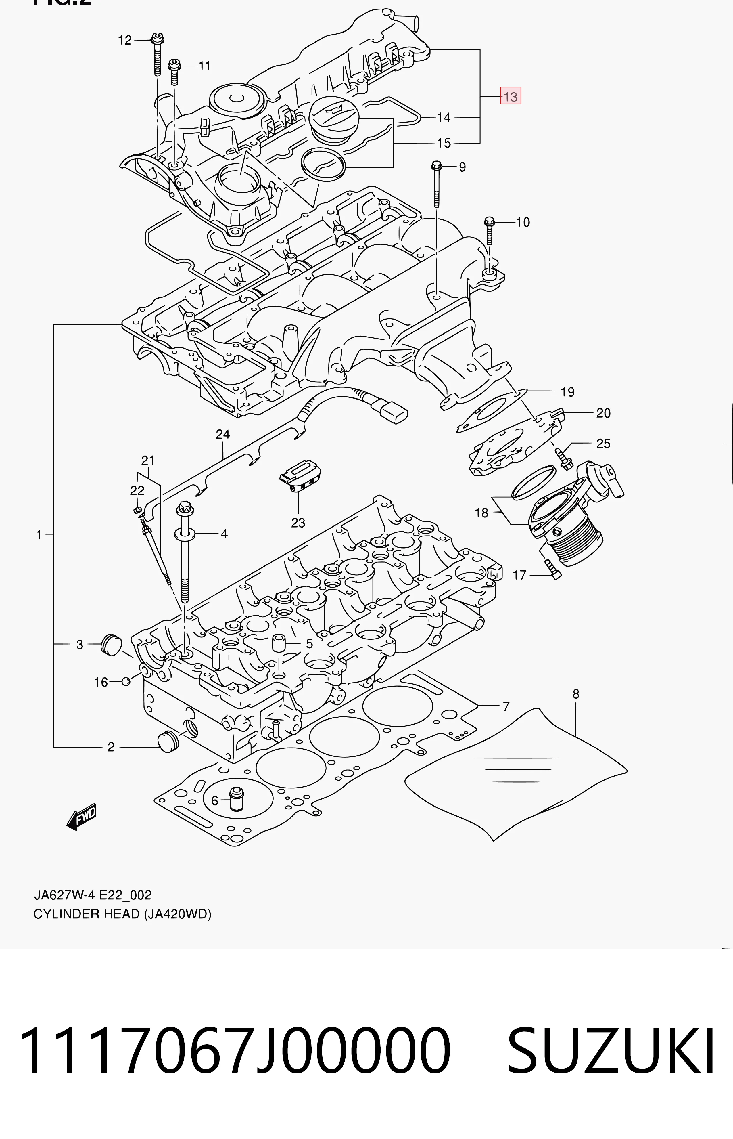 1117067J00000 Suzuki