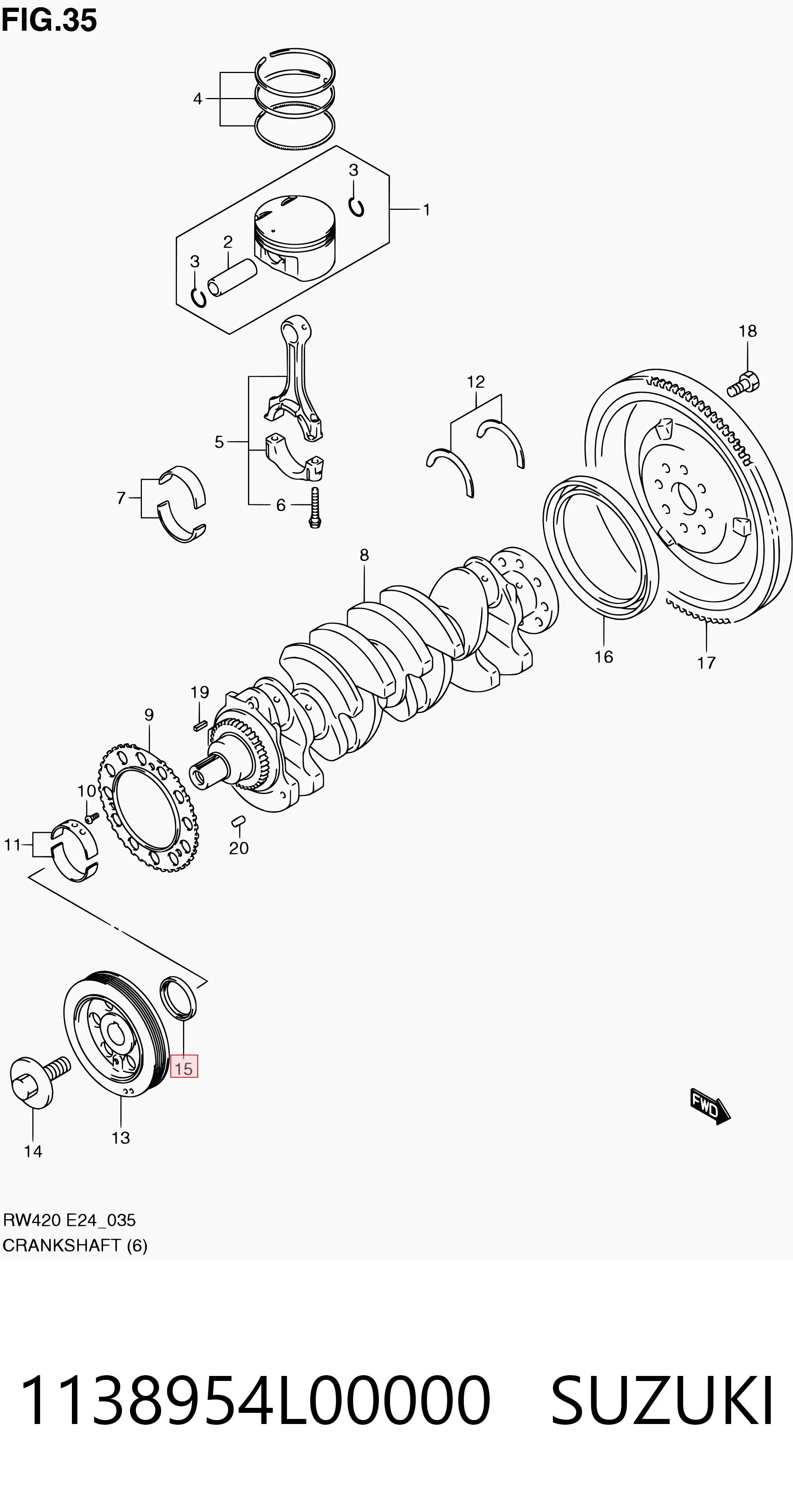 1138954L00000 Suzuki