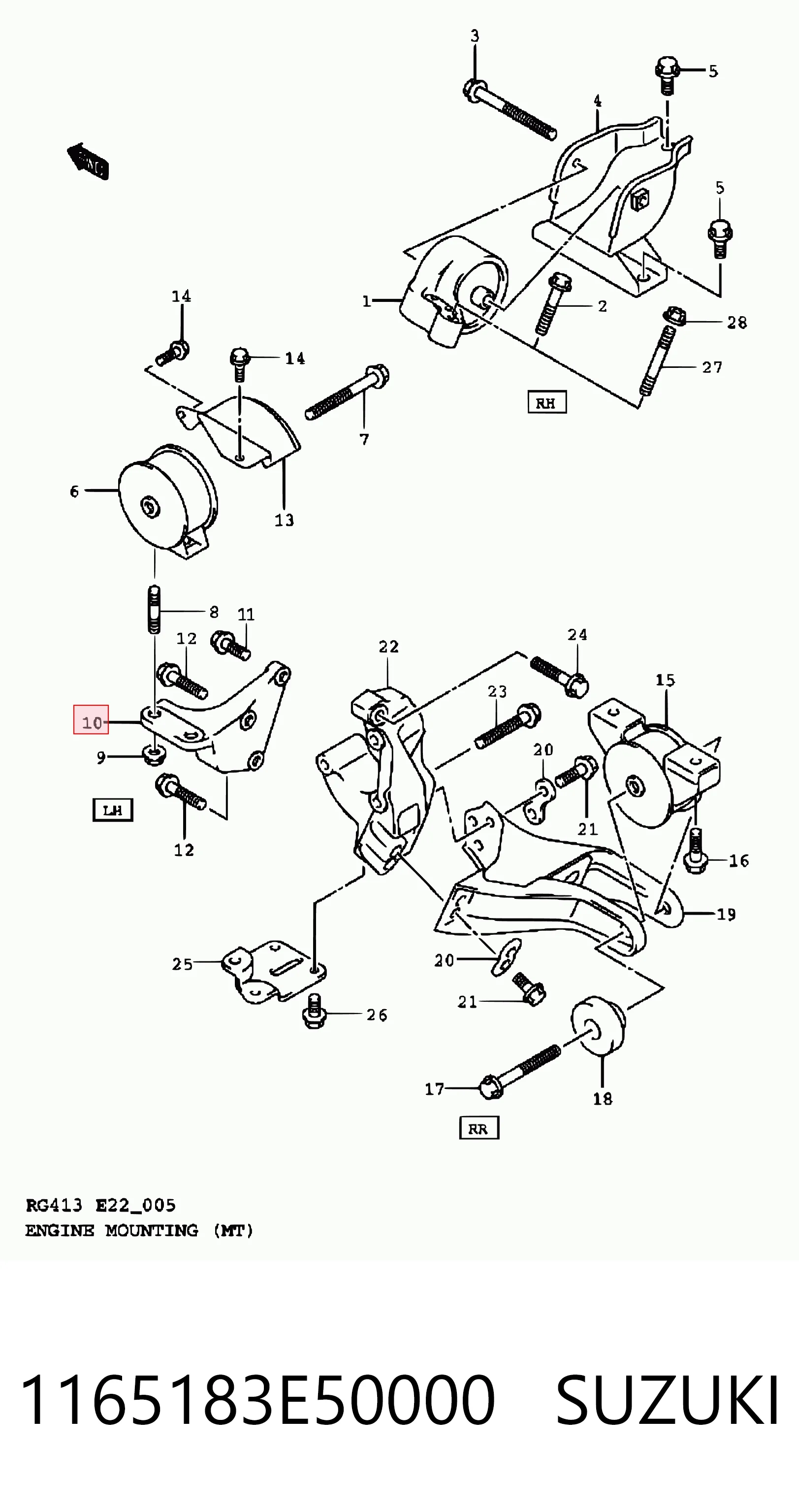 1165183E50000 Suzuki