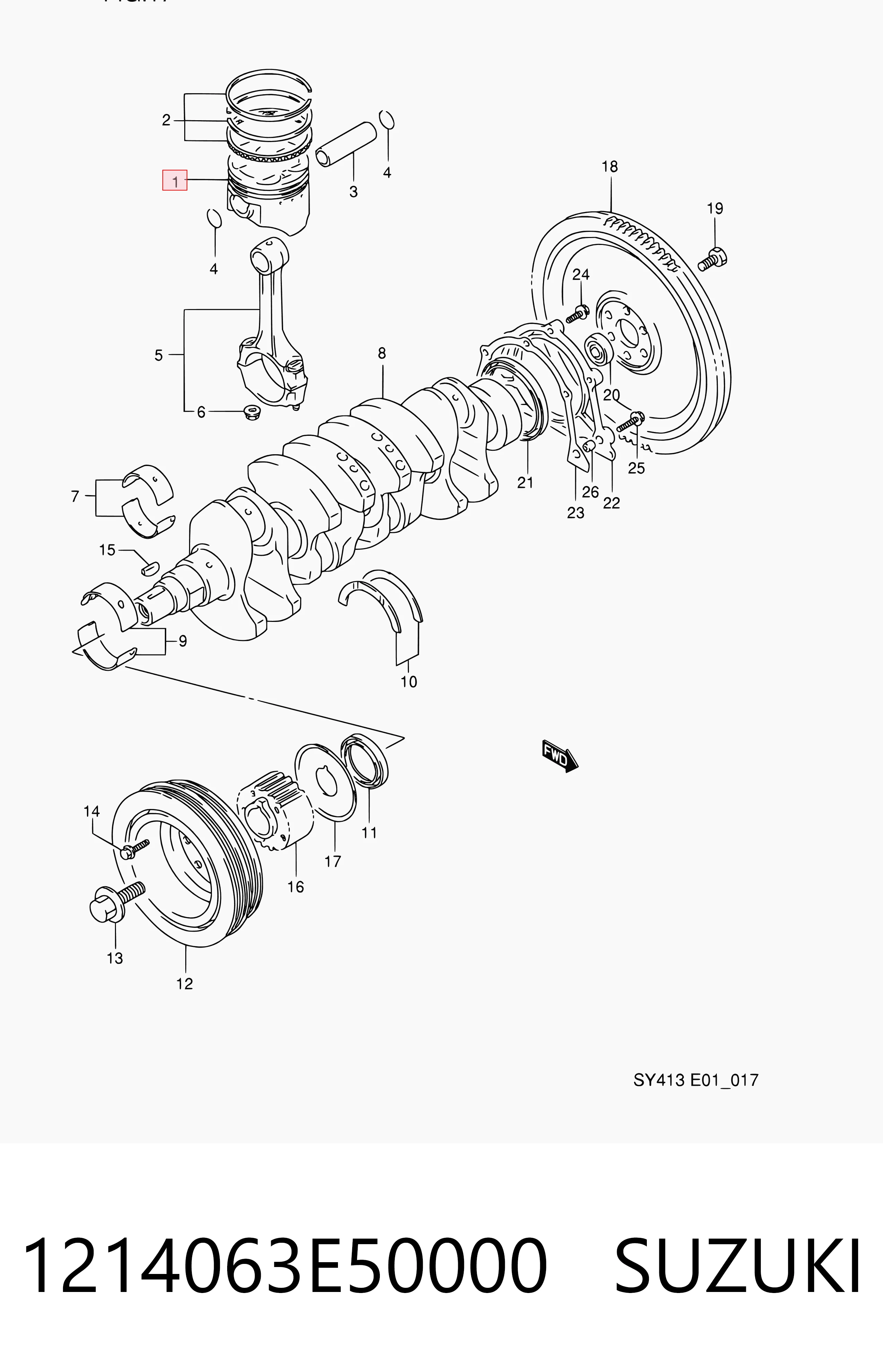 1214063E50000 Suzuki