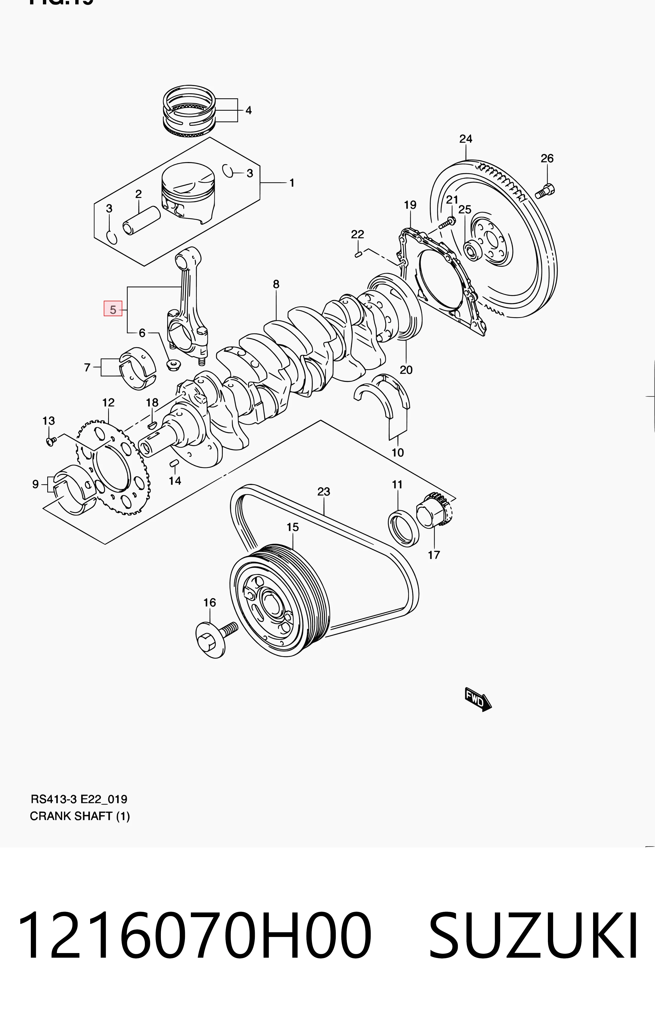 1216070H00 Suzuki