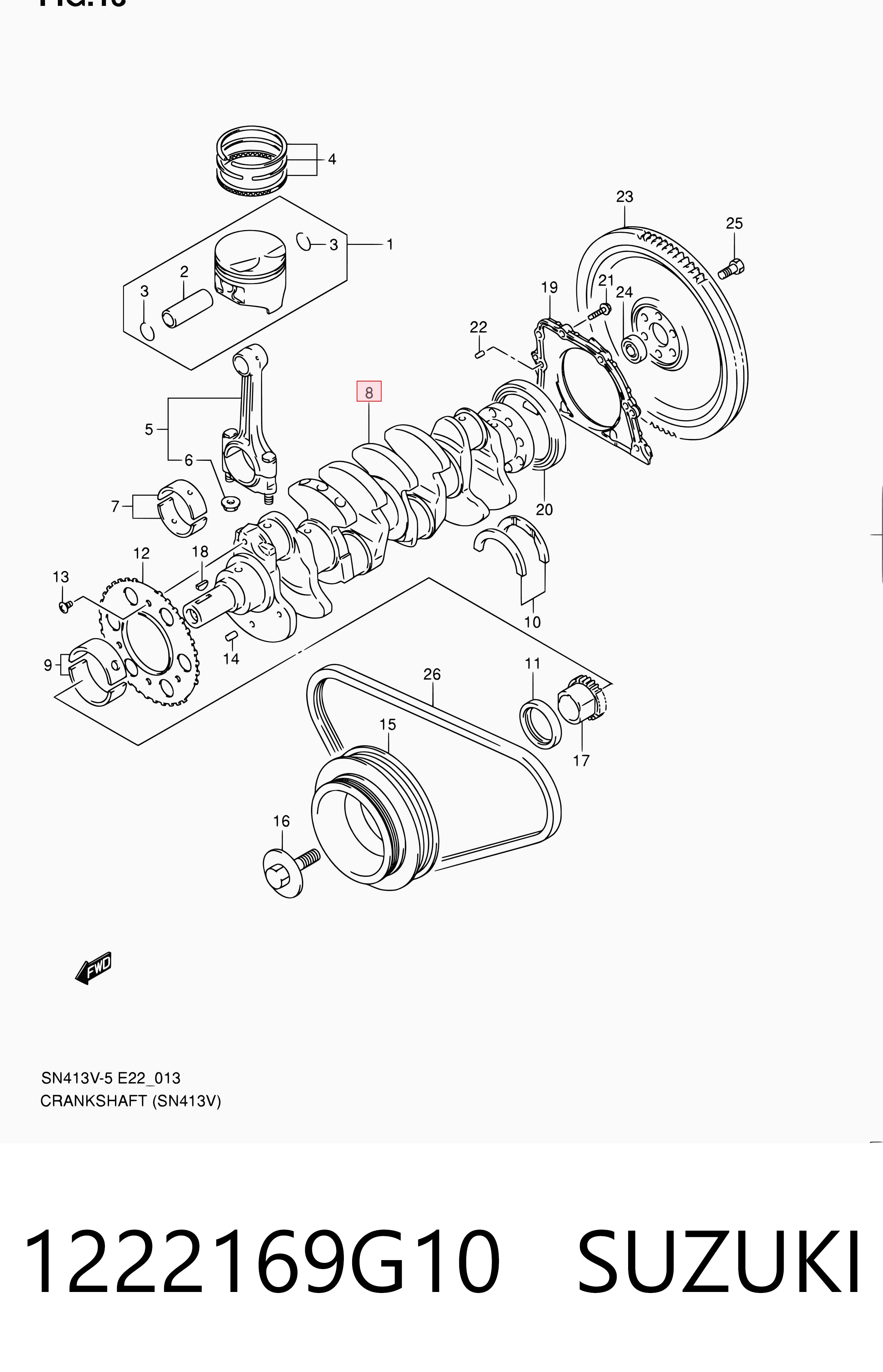 1222169G10 Suzuki 