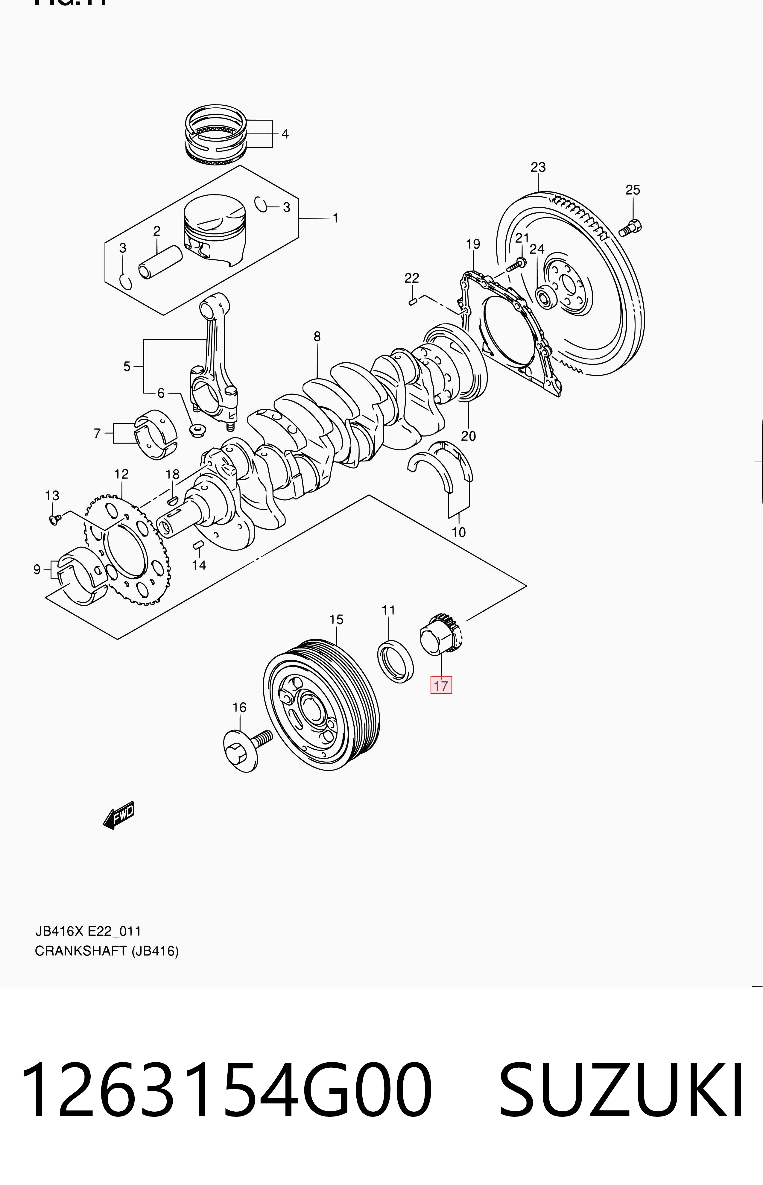 1263154G00 Suzuki