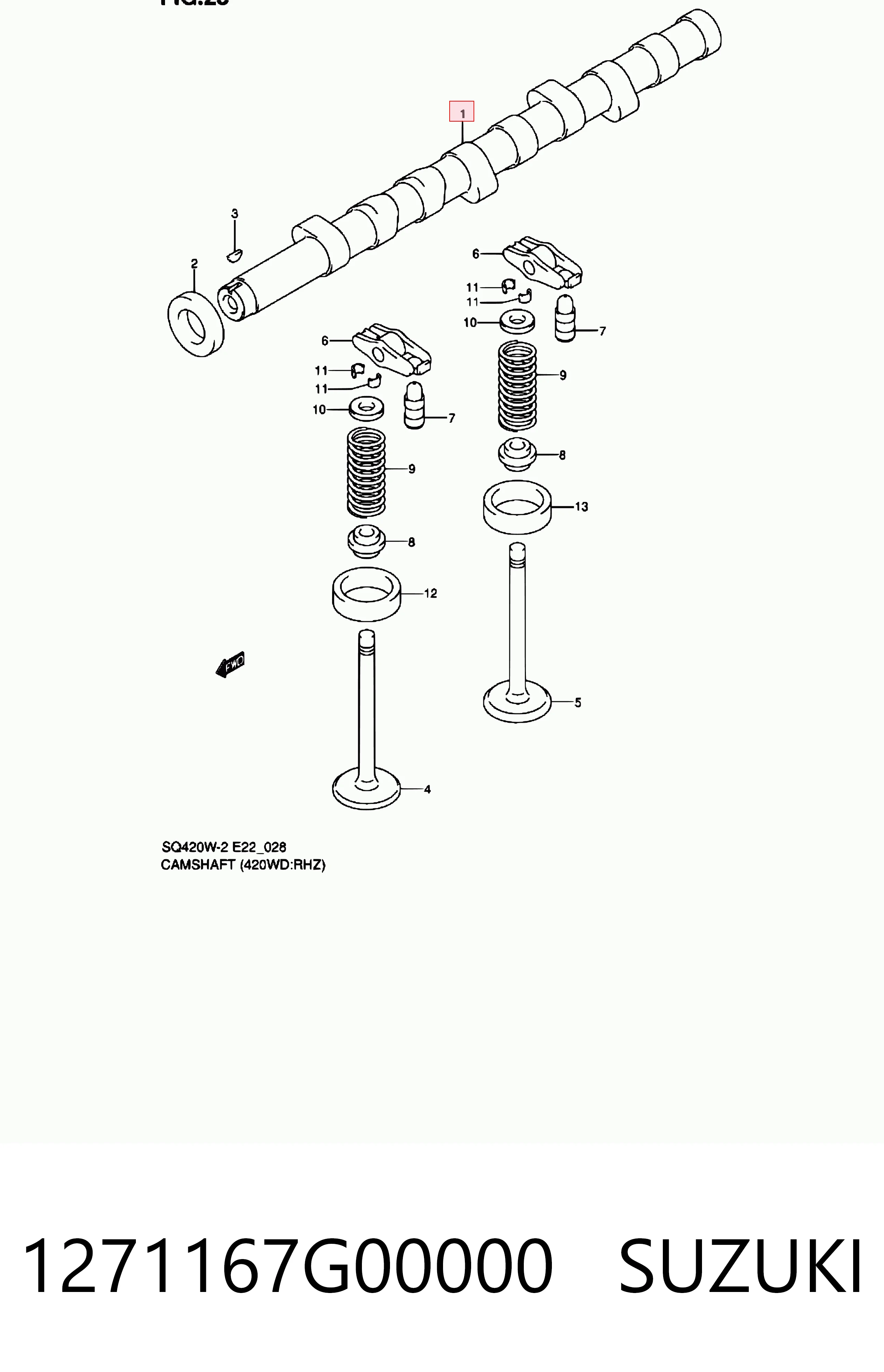  Árvore distribuidora de motor Citroen C8 monovolume (EA, EB) (2002 - 2008) 