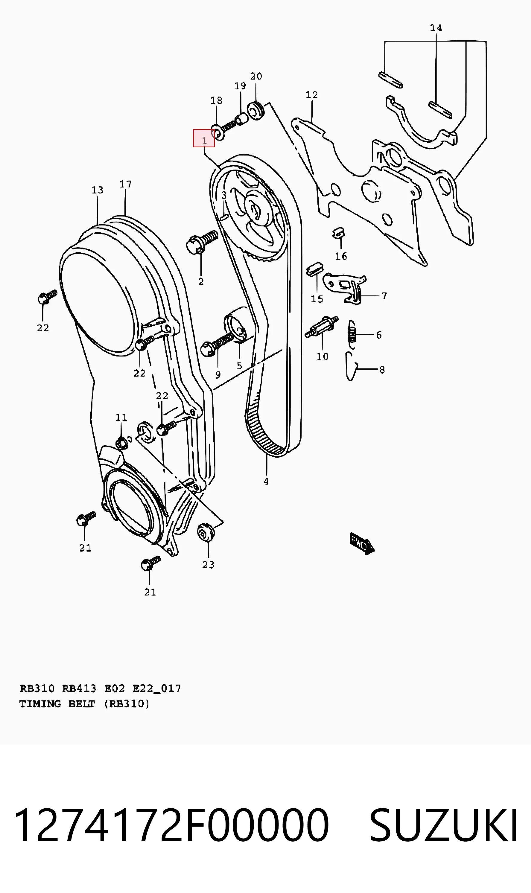 1274172F00000 Suzuki