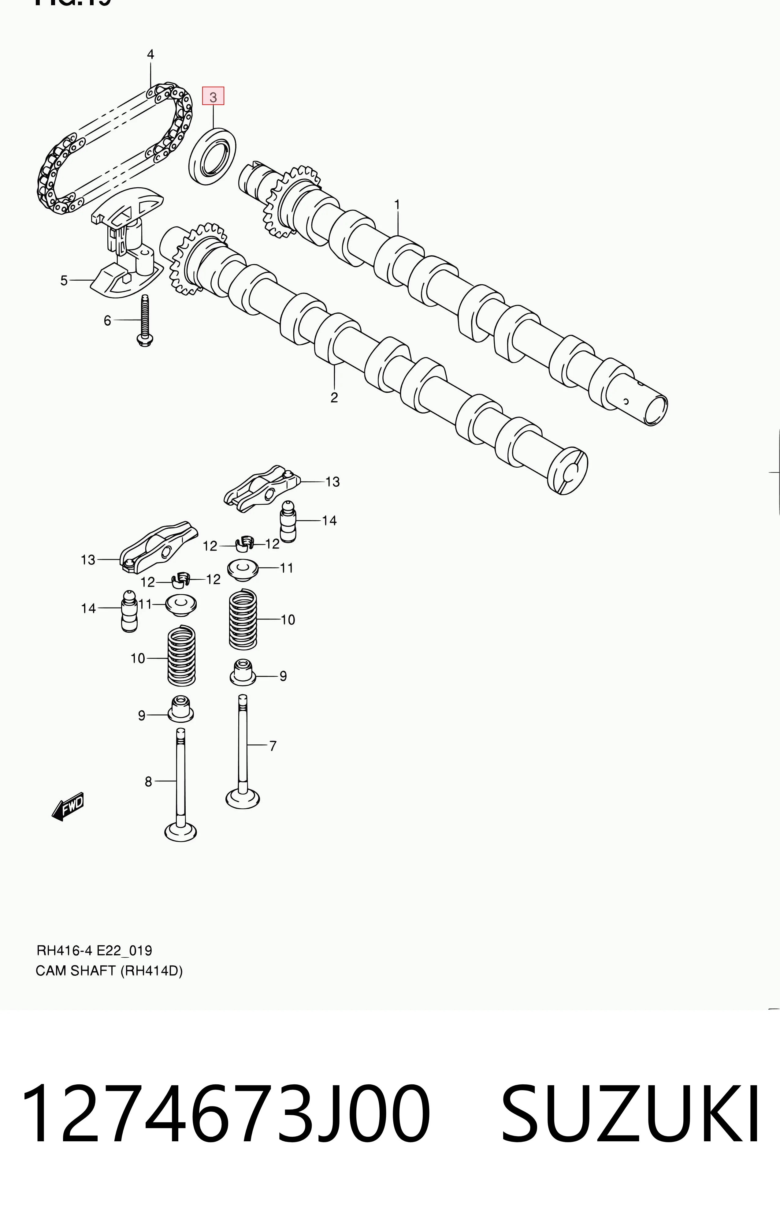 Vedação da árvore distribuidora de motor Mini Cooper  R56