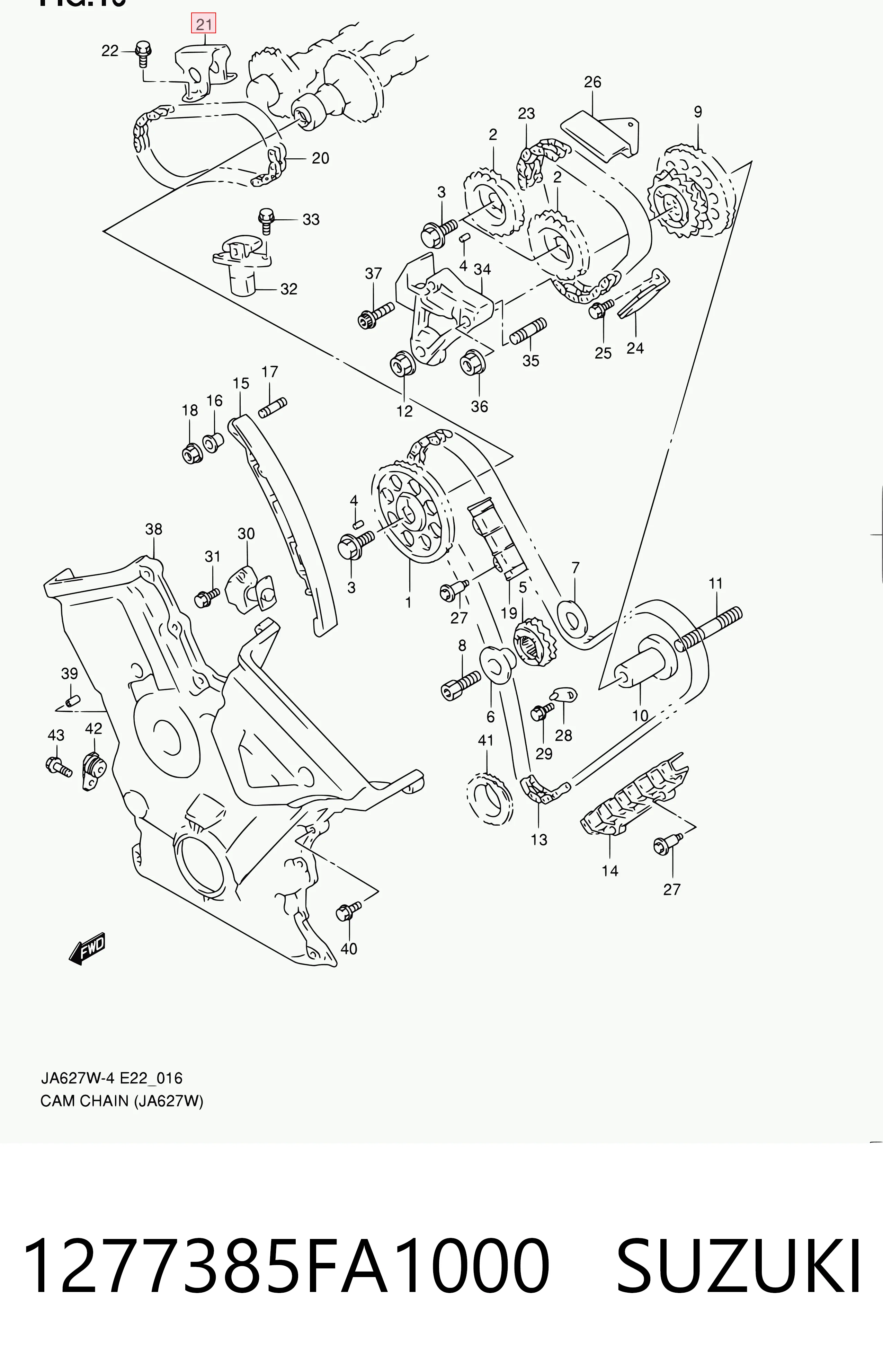 1277385FA1000 Suzuki