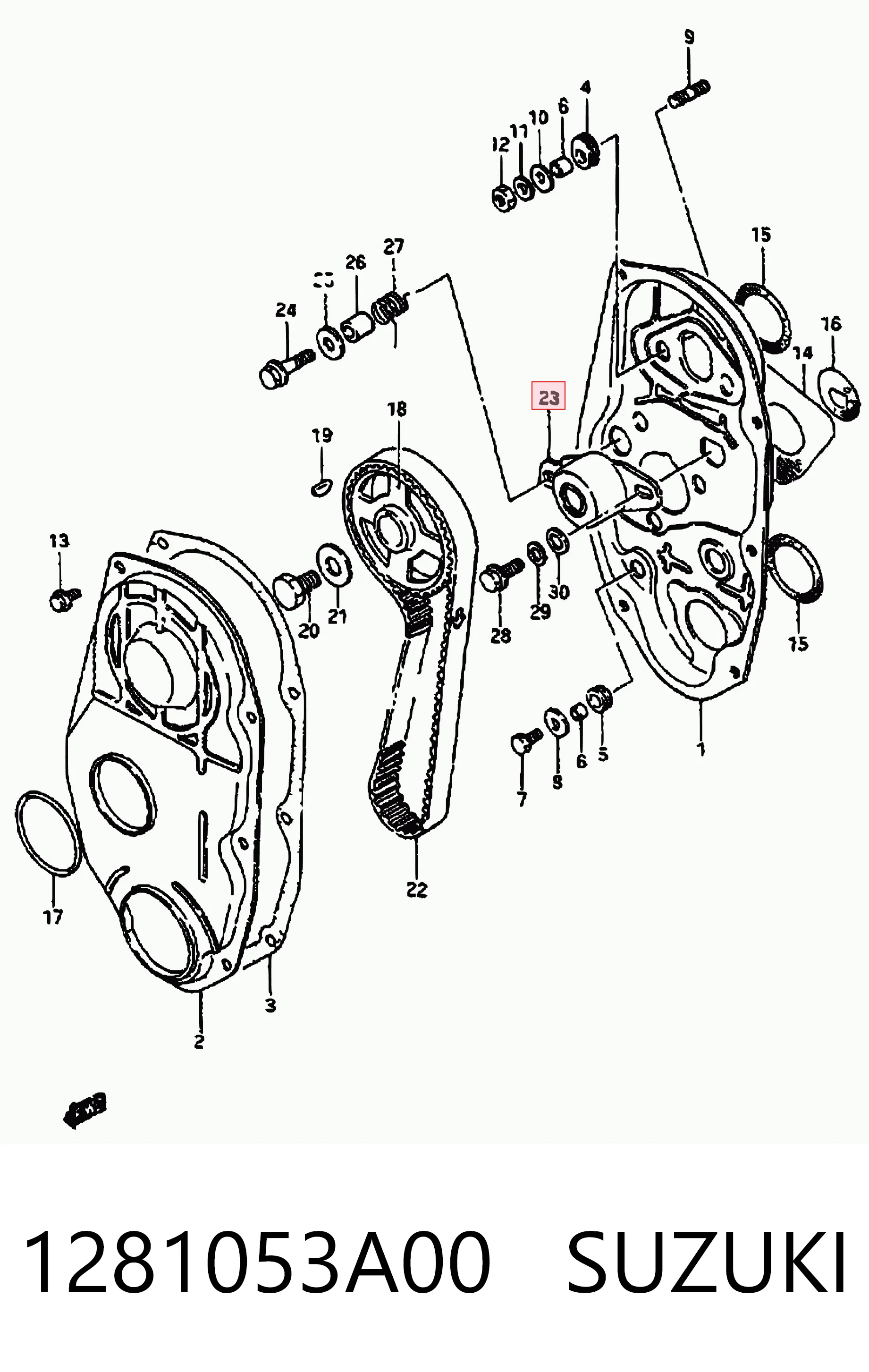 1281053A00 Suzuki