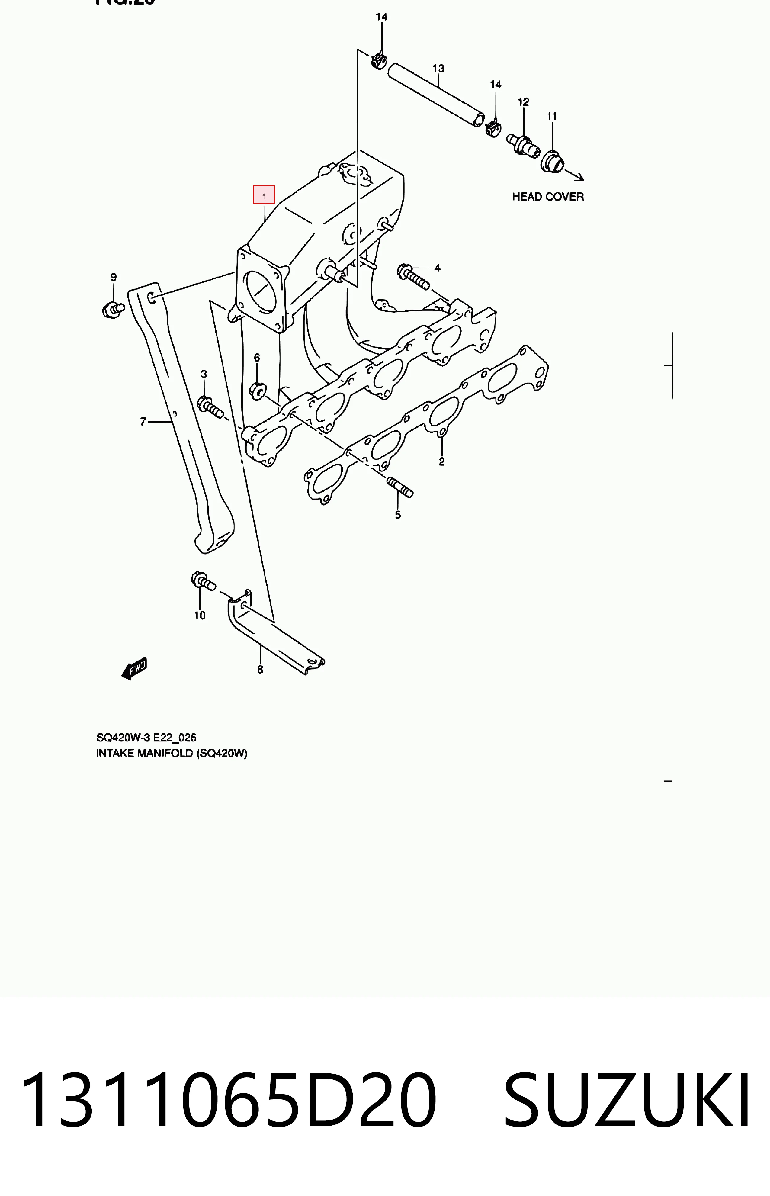 Tubo coletor de admissão Suzuki Grand Vitara  FT, HT ao melhor preço