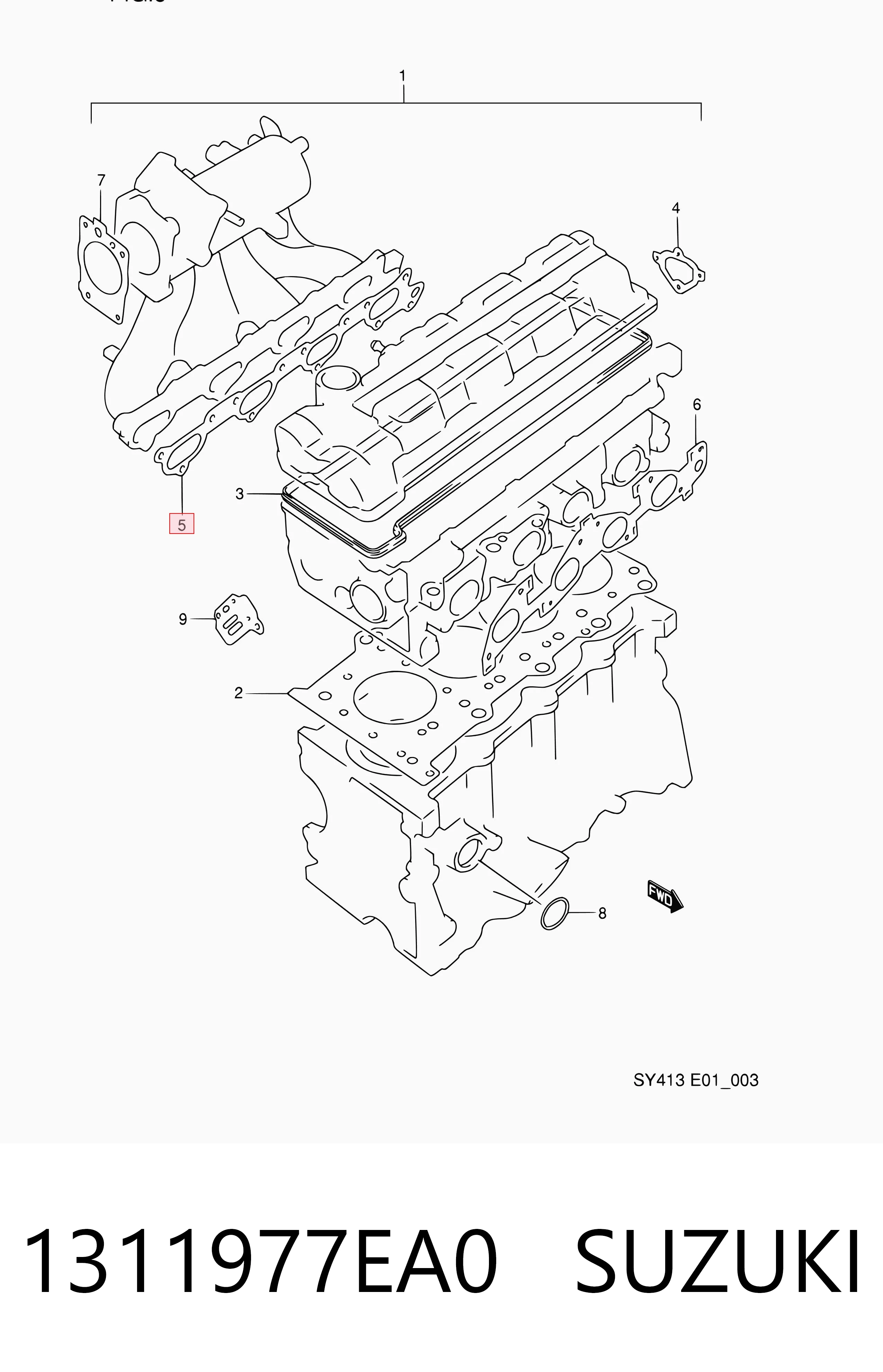 1311977EA0 Suzuki