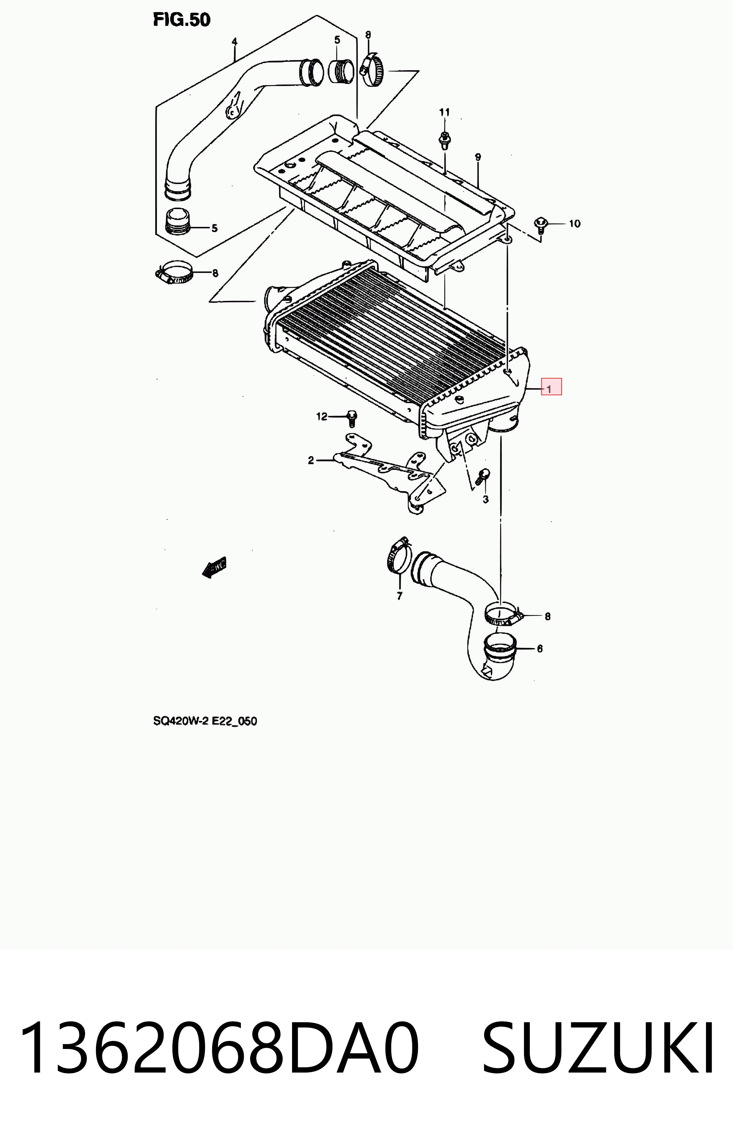 Radiador de intercooler Suzuki Grand Vitara  FT, HT ao melhor preço