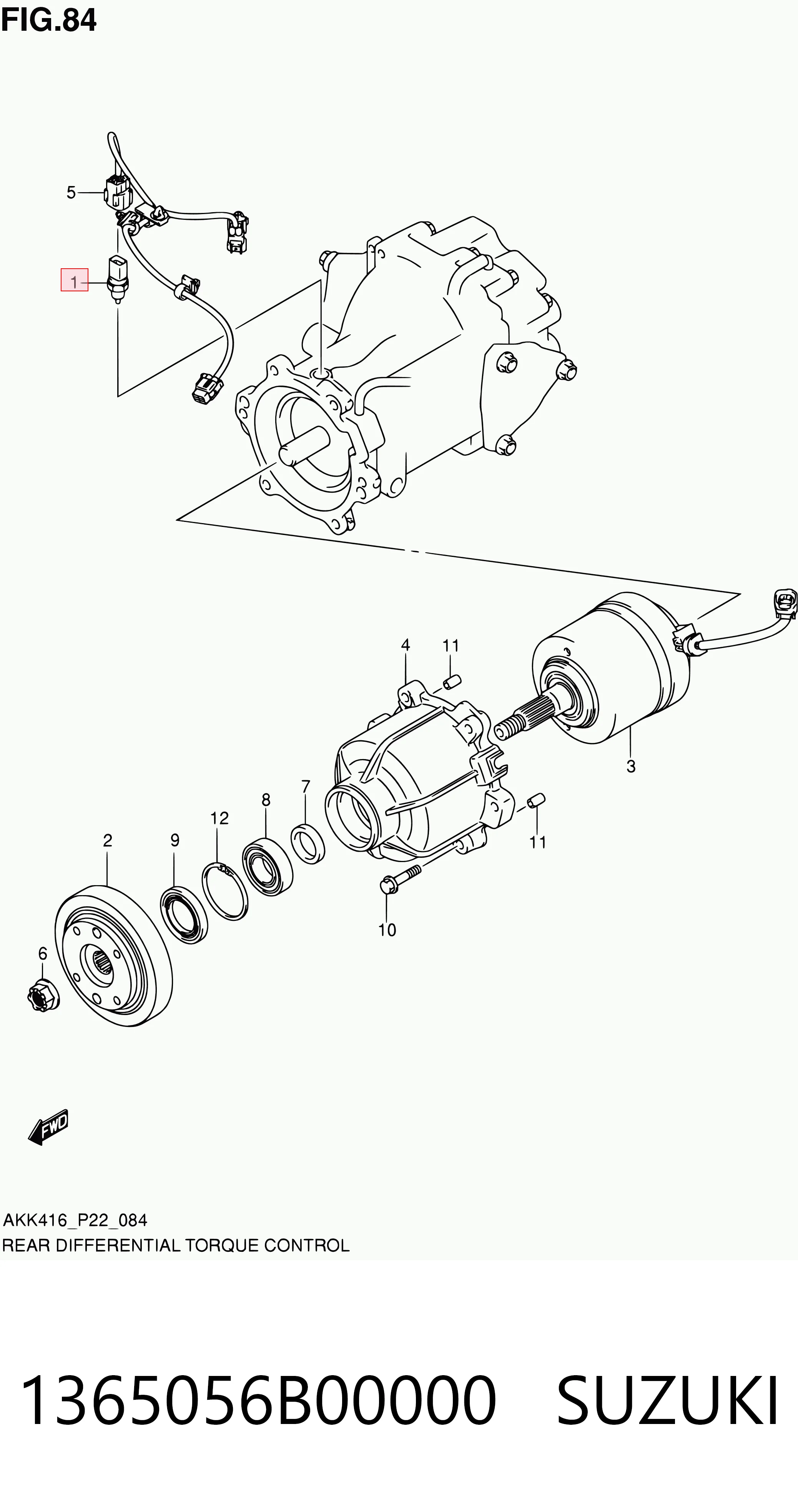 Sensor de temperatura da mistura de ar Toyota 1365056B00 preço, a partir de 23,56 USD