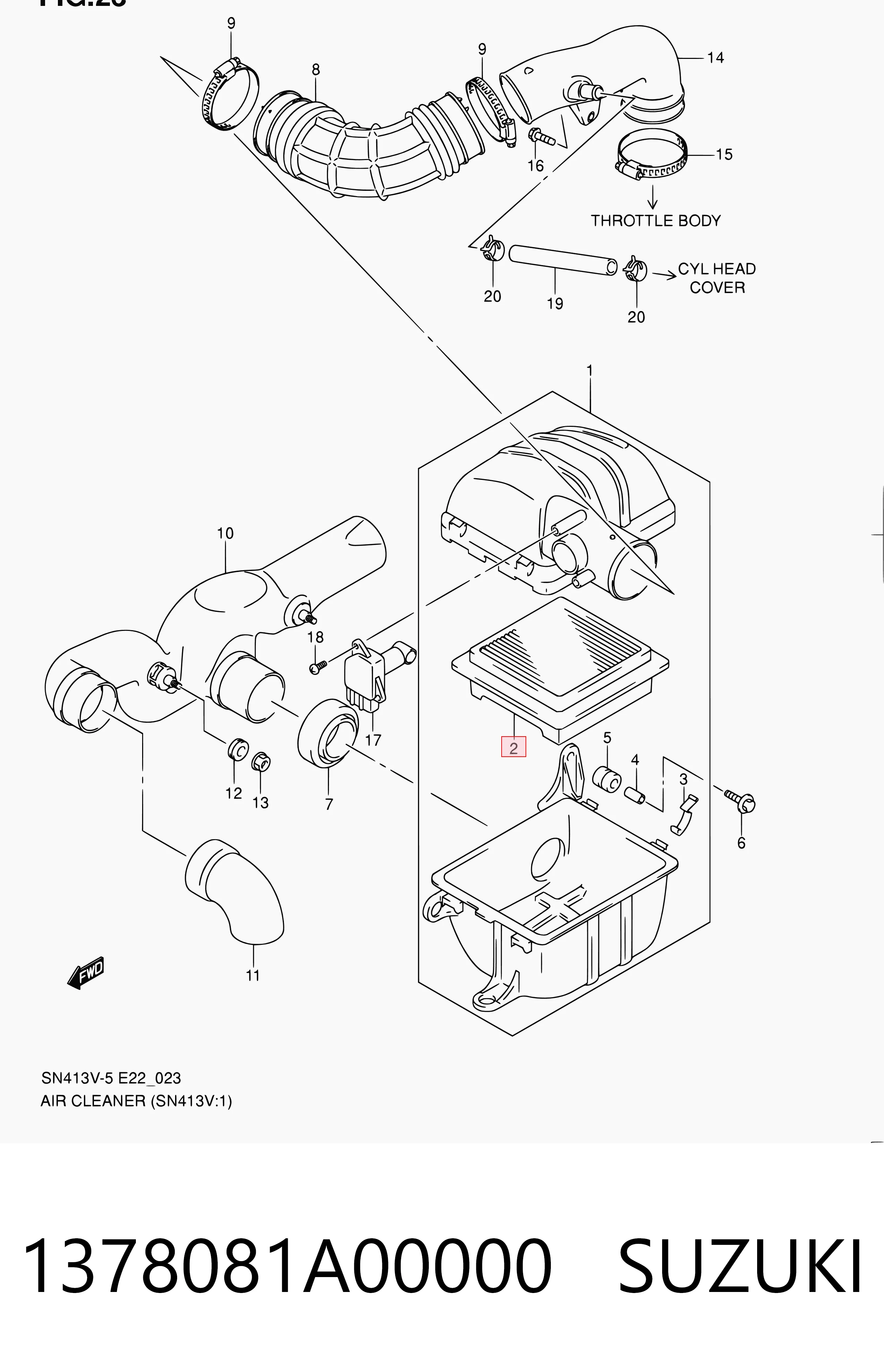 1378081A00000 Suzuki