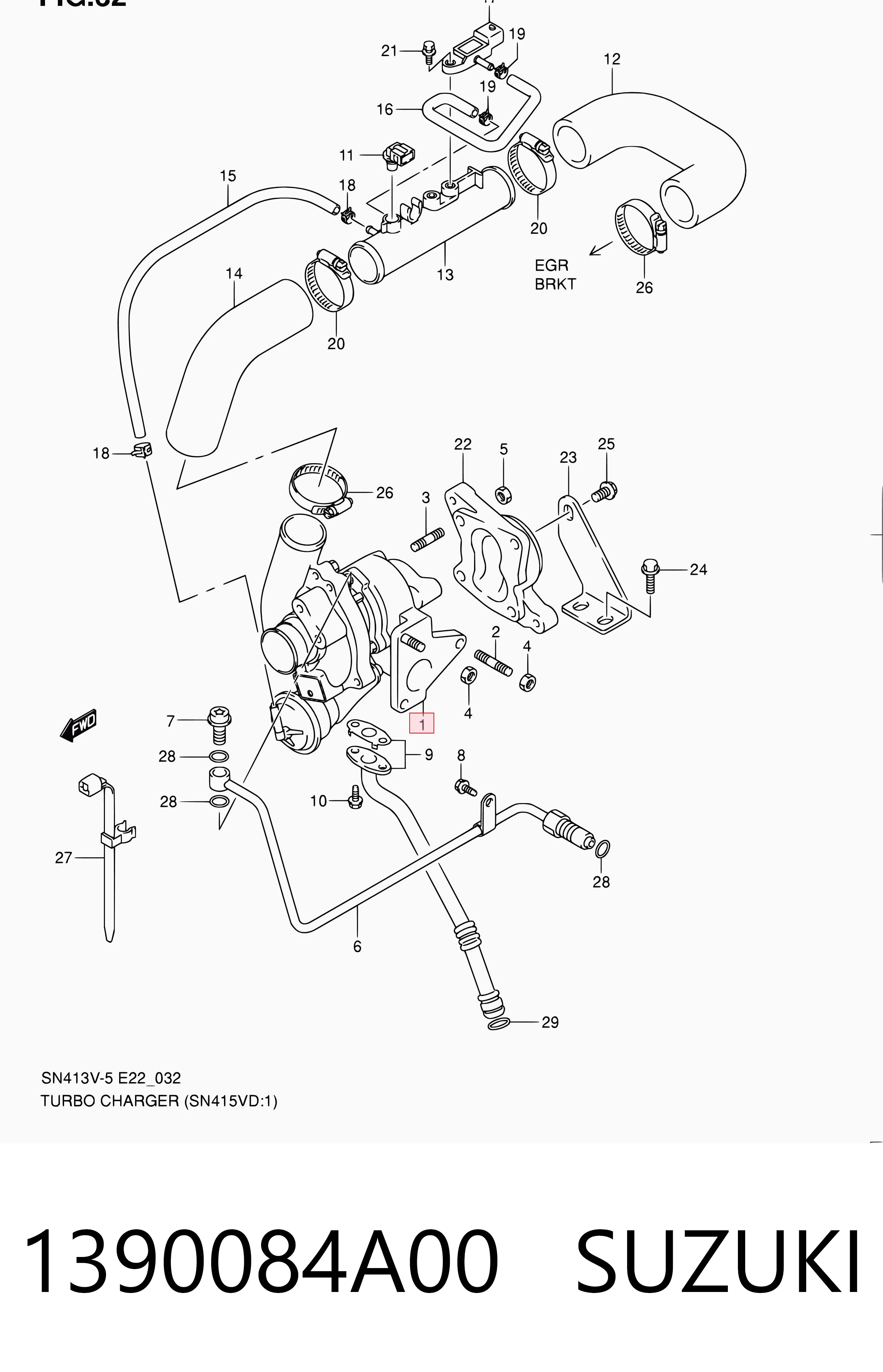 Turbina Suzuki Jimny  SN, JB ao melhor preço