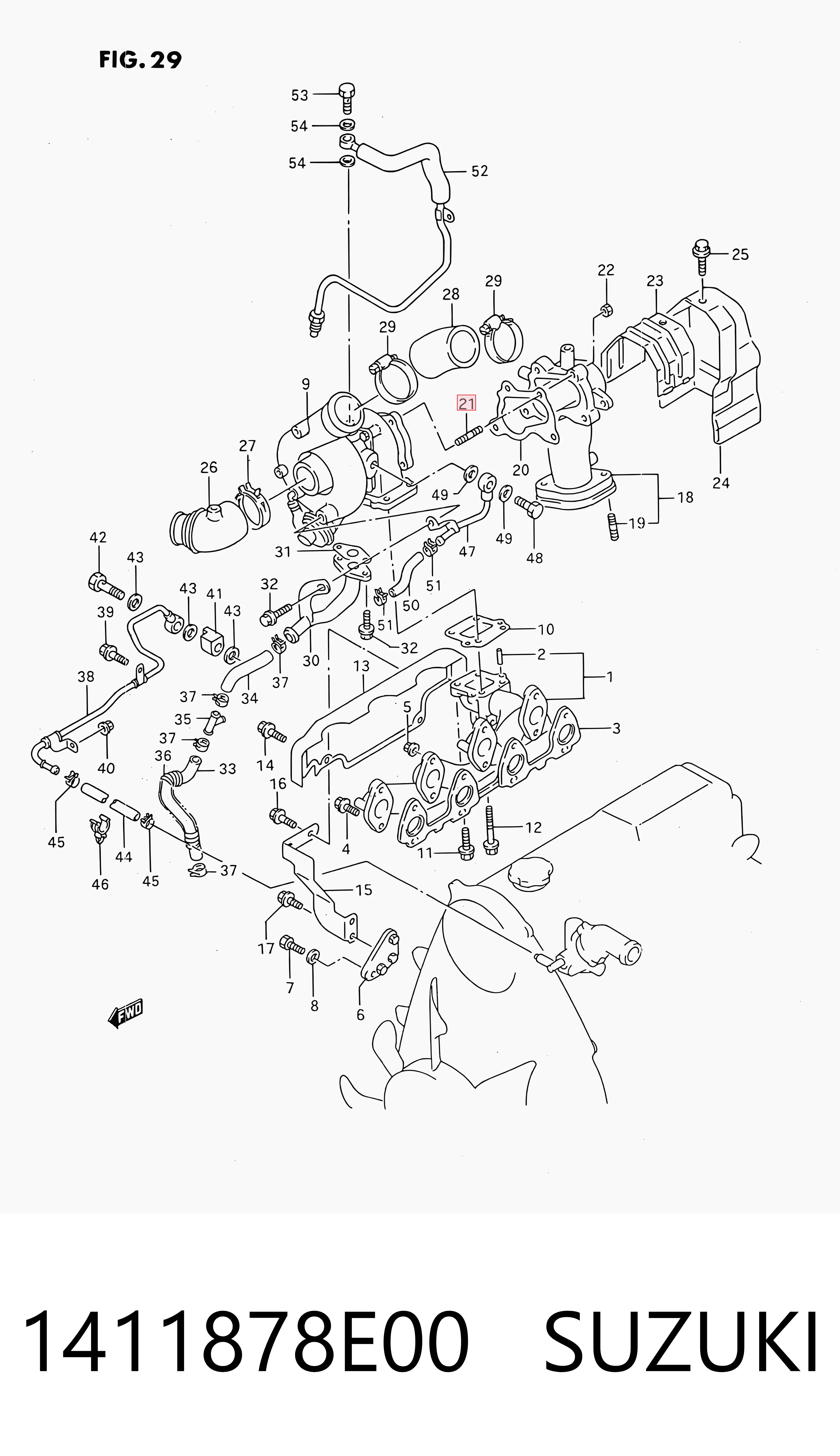1411878E00 Suzuki