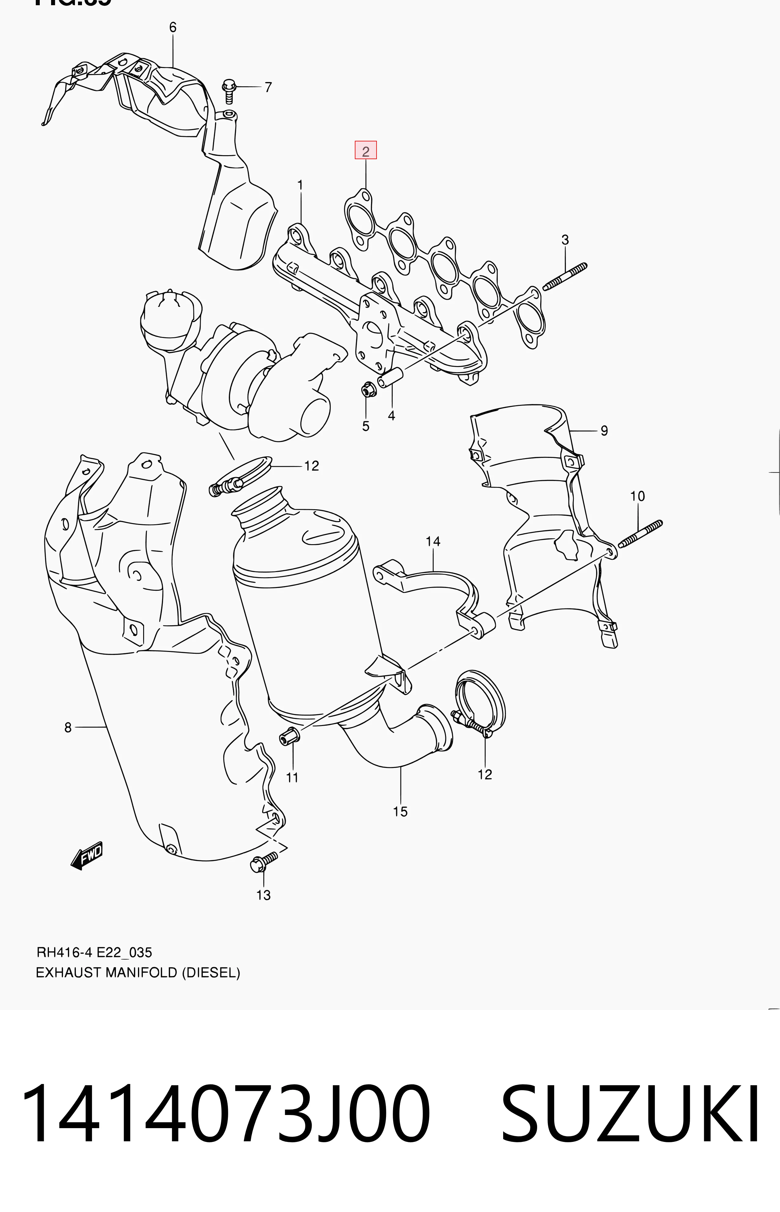 Vedante de tubo coletor de escape para Mini Cooper  R56