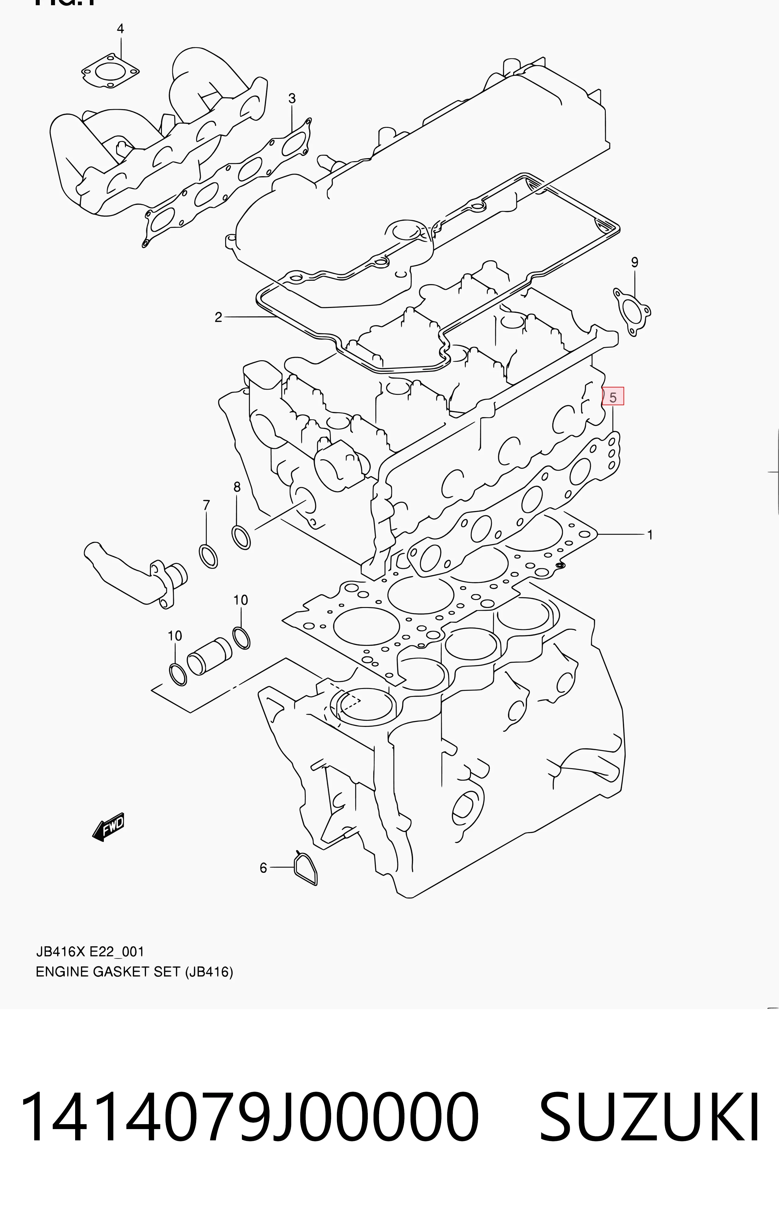 1414079J00000 Suzuki