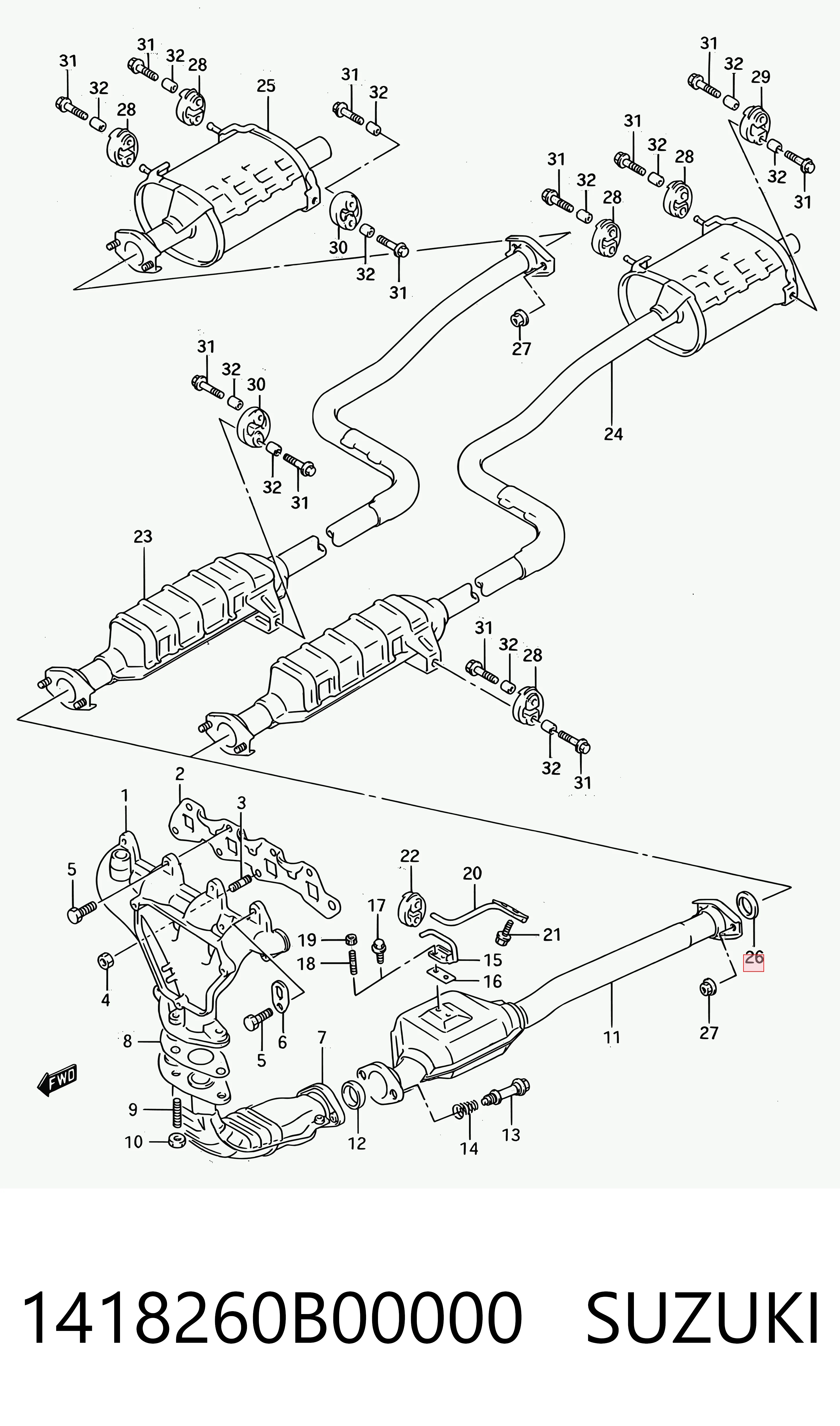 Vedante de tubo de admissão do silenciador para Nissan Sunny N14