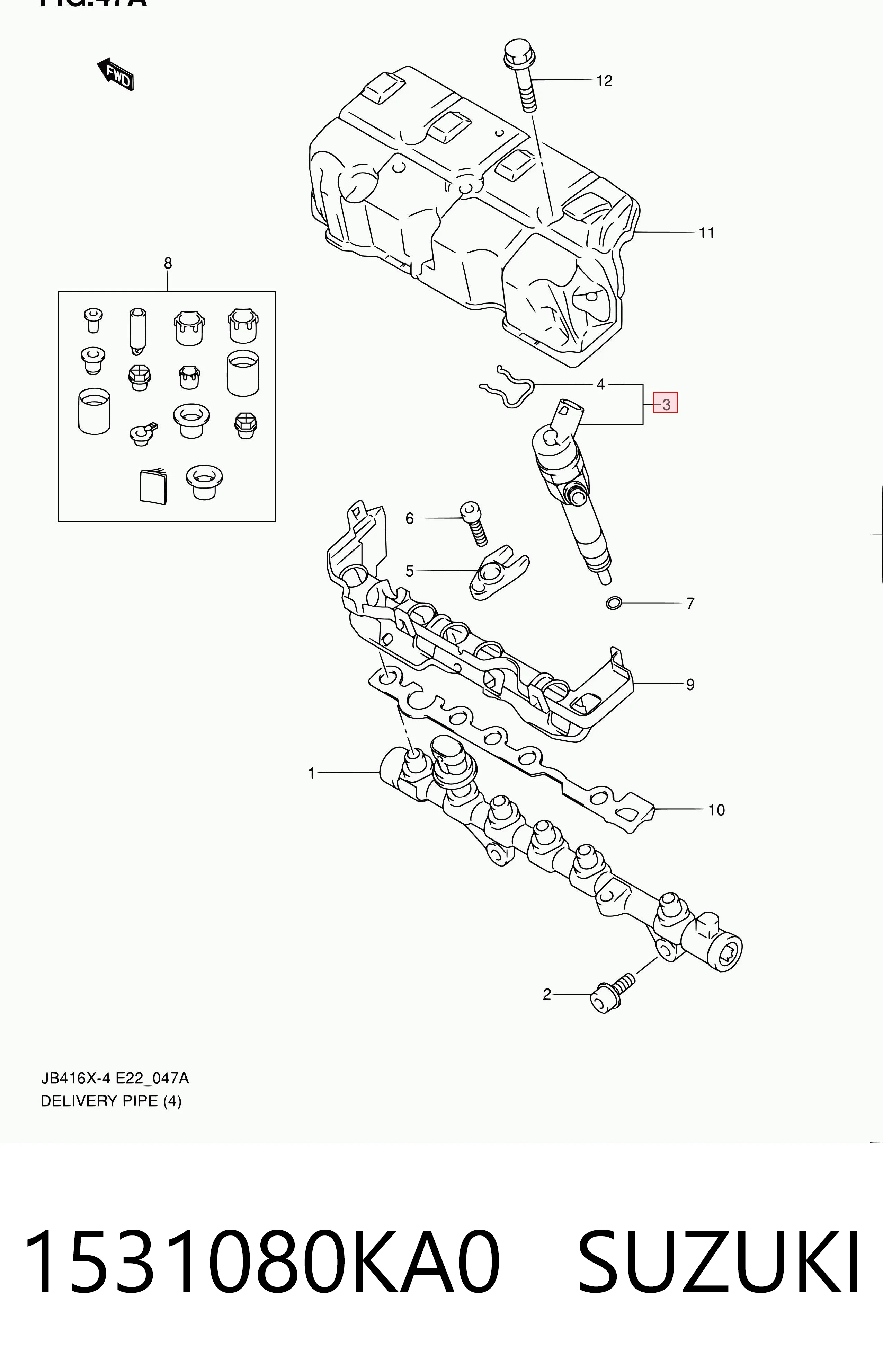 1531080KA0 Suzuki
