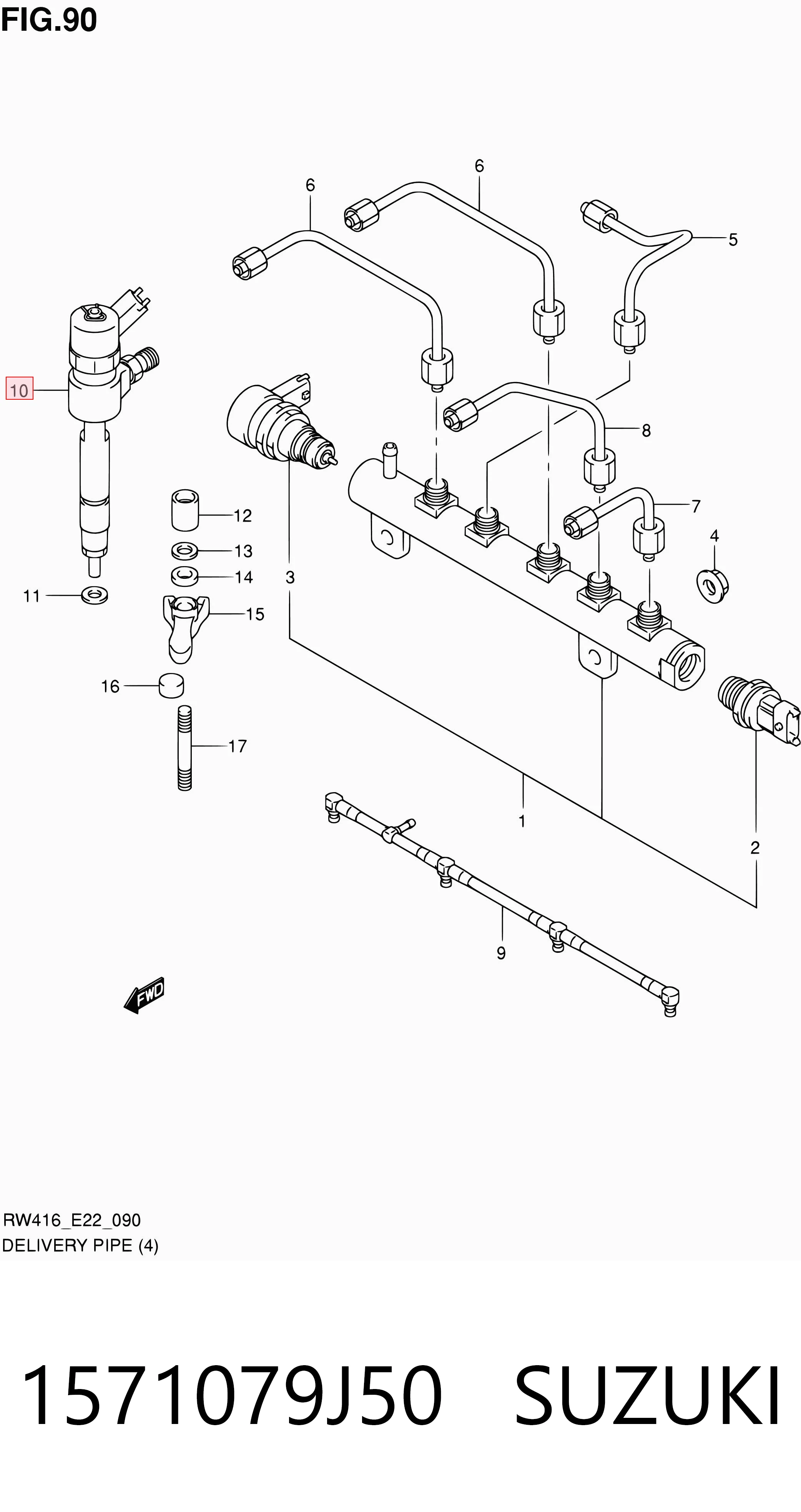 Injetor de injeção de combustível Fiat Punto preço, a partir de 63,48 USD