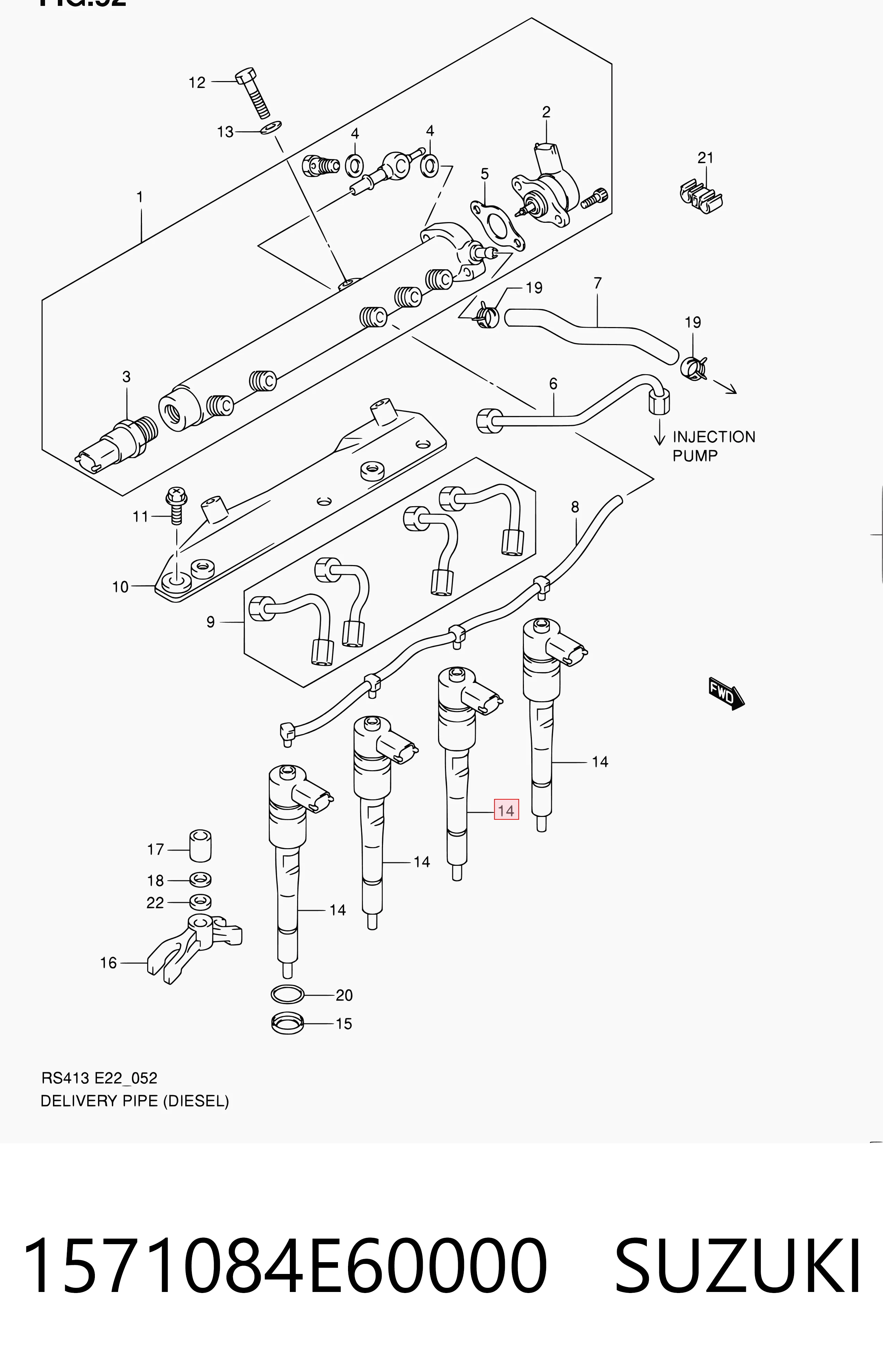 93169113 Peugeot/Citroen Injetor de injeção de combustível
