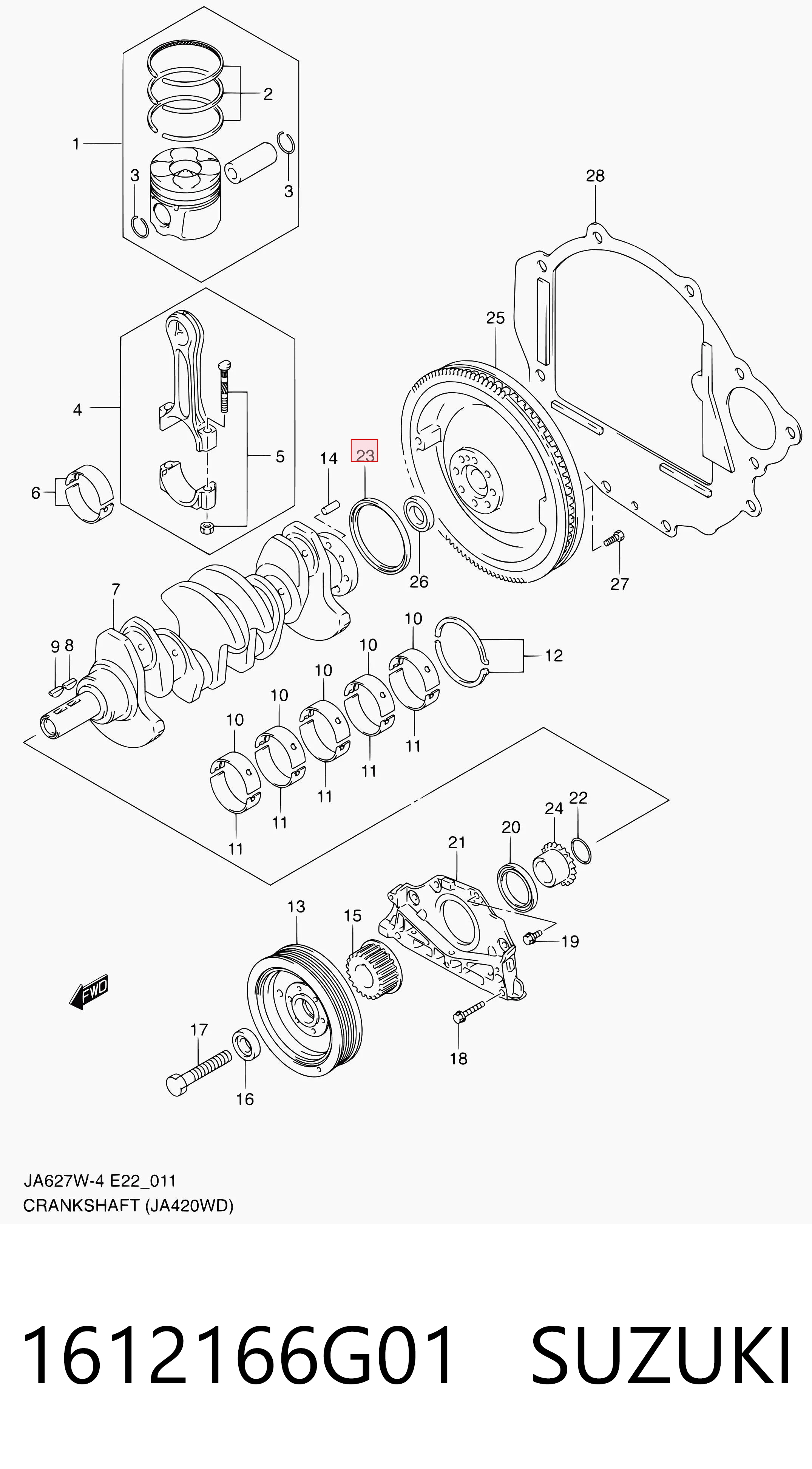 Vedação traseira de cambota de motor para Peugeot 205 I 741A, C