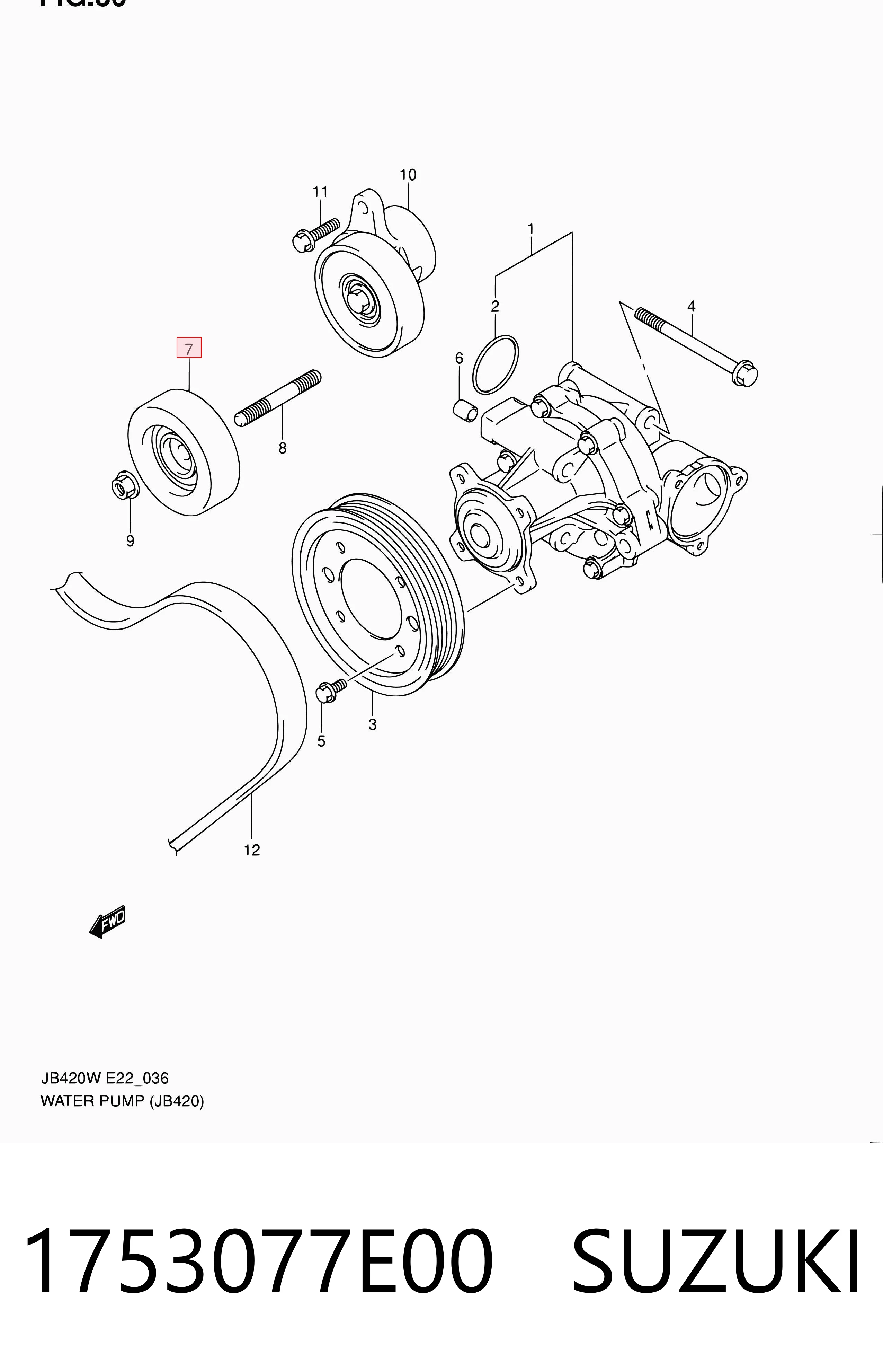 1753077E00 Suzuki