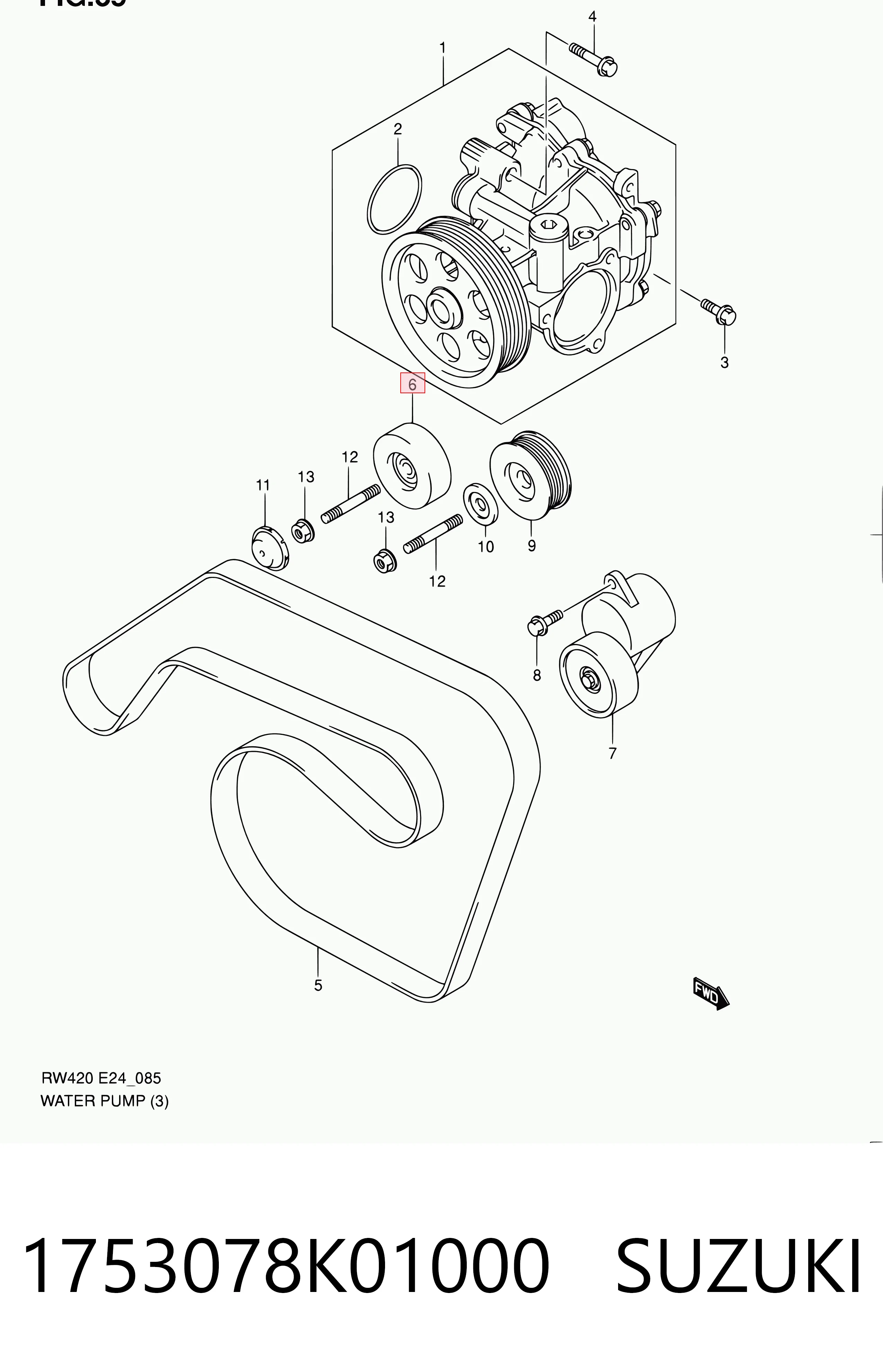 1753078K01000 Suzuki