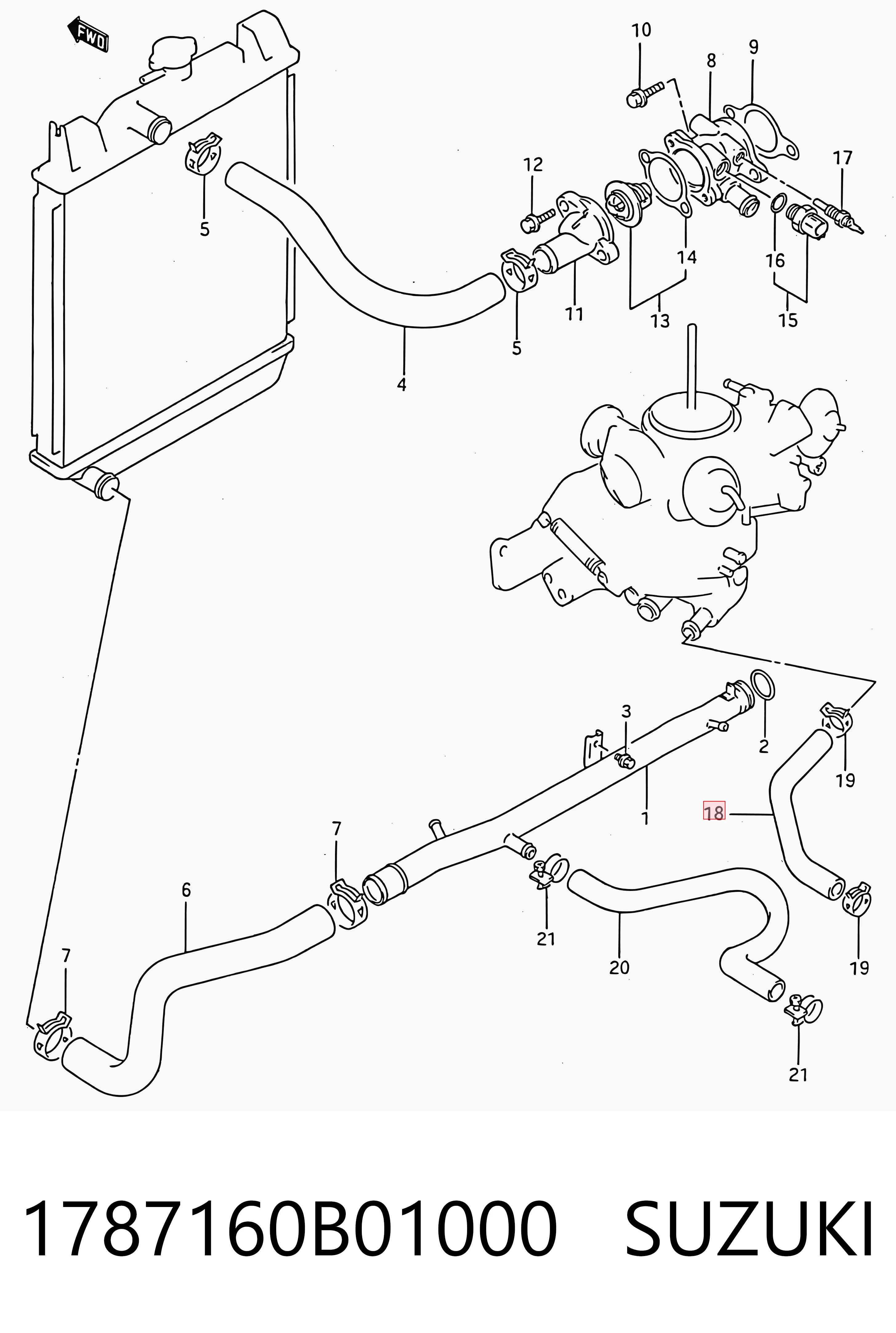 1787160B01000 Suzuki