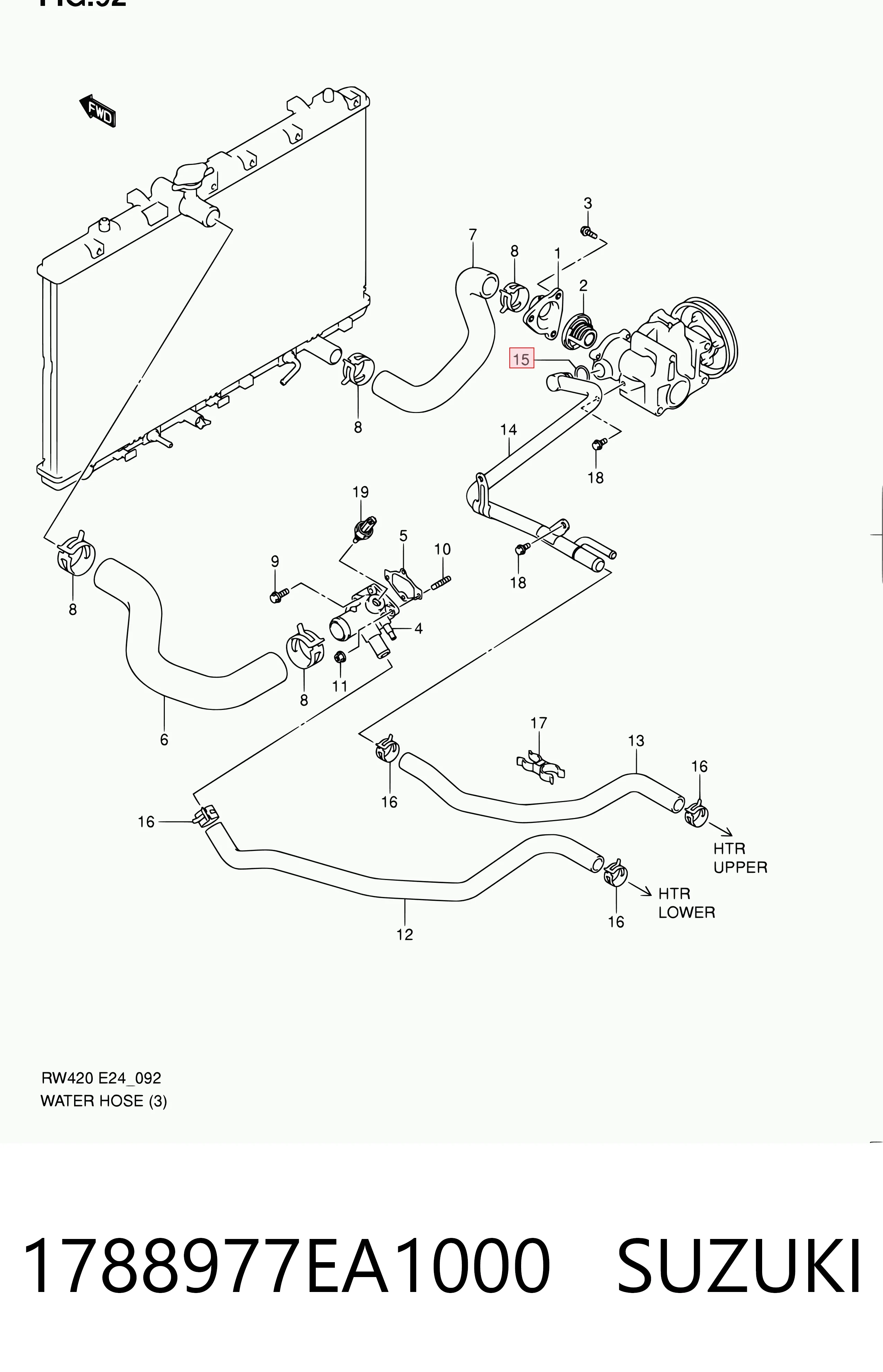 1788977EA1000 Suzuki
