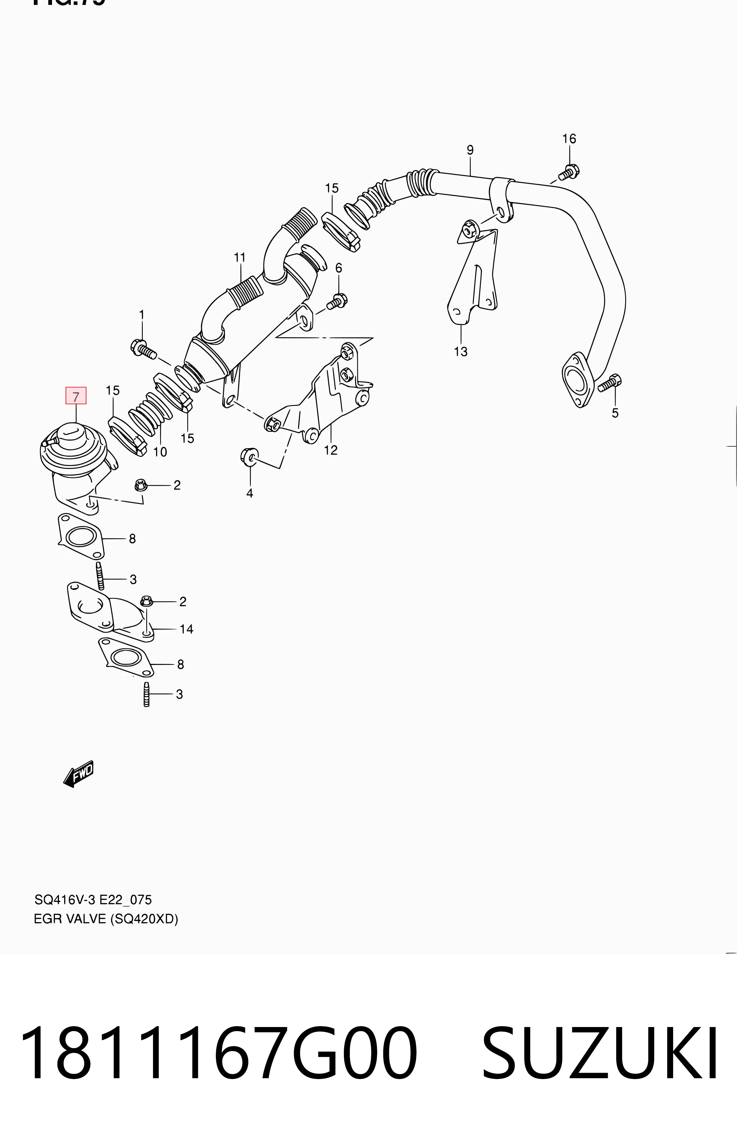 1811167G00 Suzuki