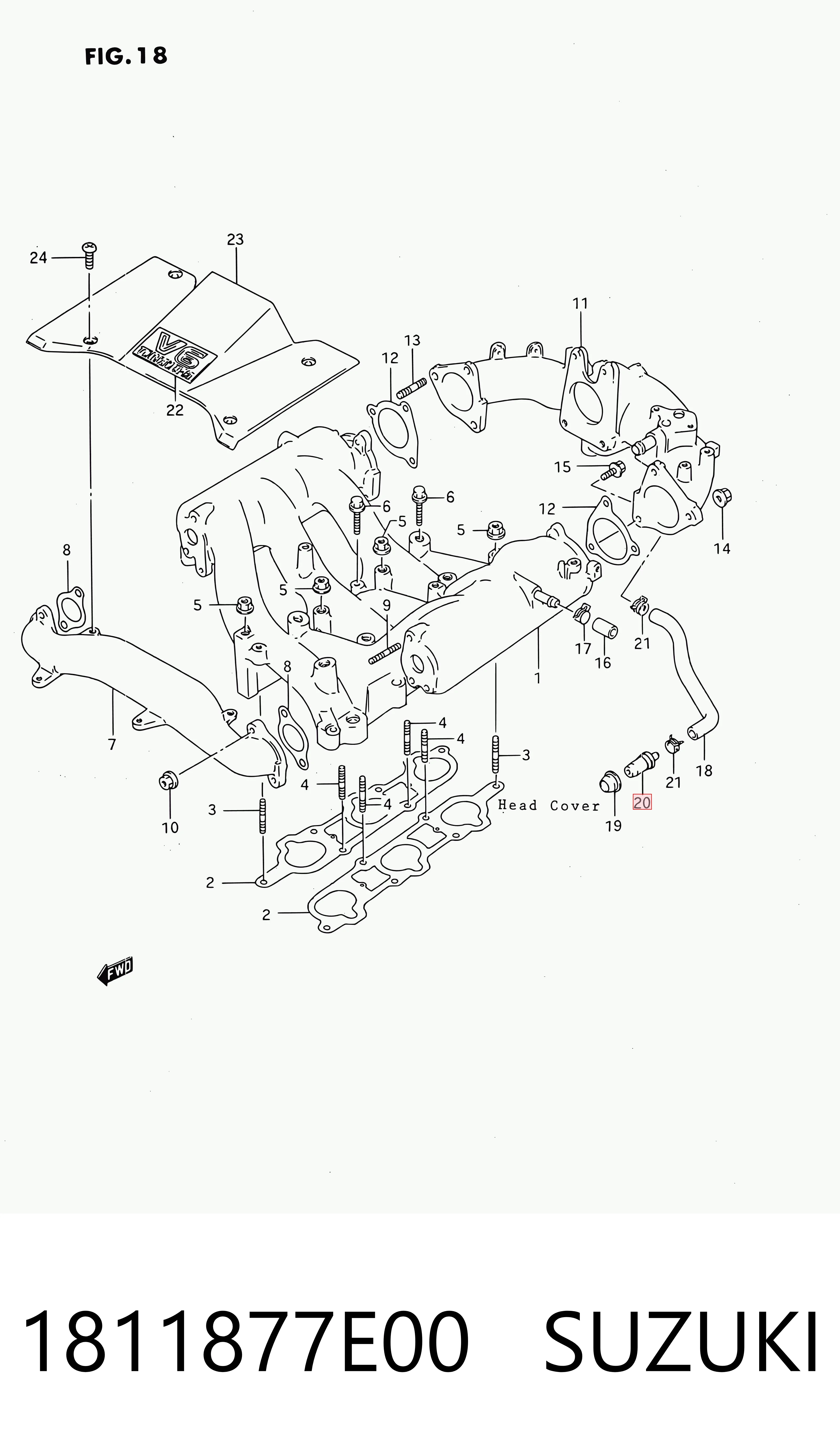1811877E00 Suzuki