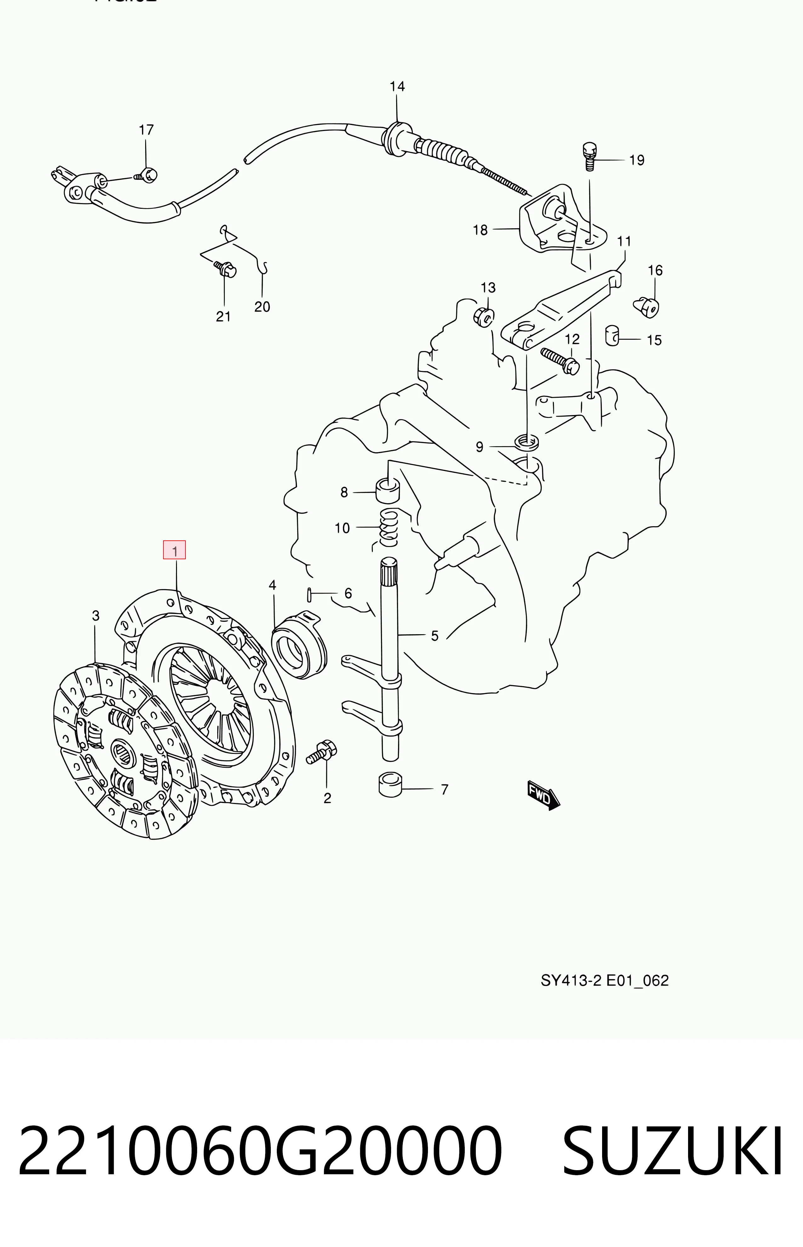 2210060G20000 Suzuki