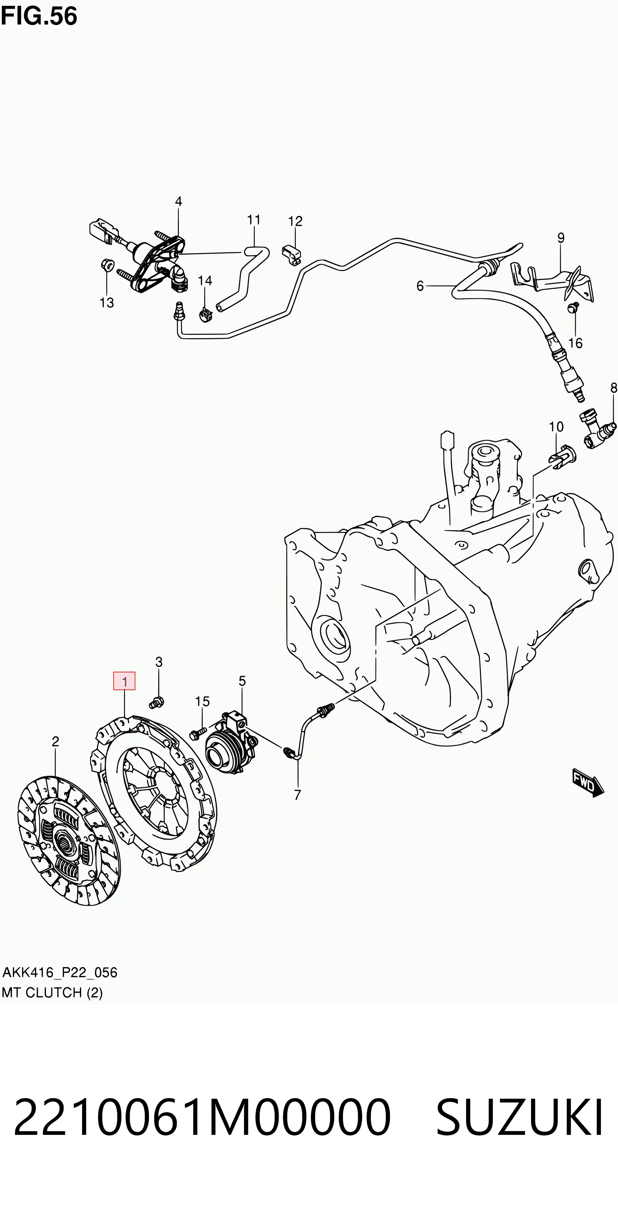 2210061M00000 Suzuki