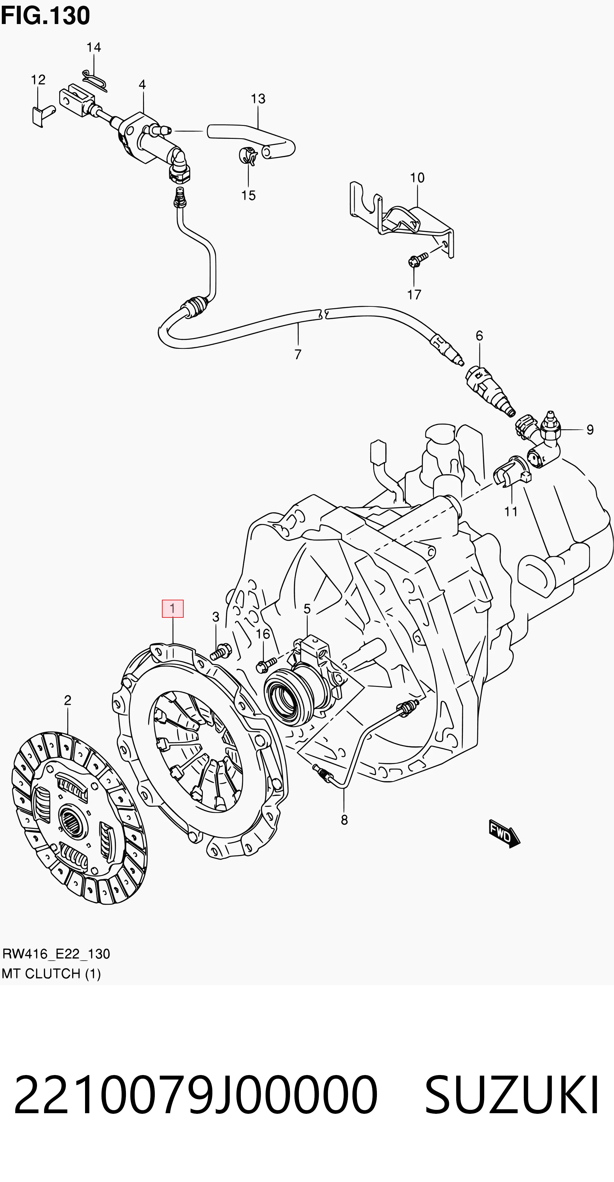 Compre Cesta de embraiagem Suzuki SX4 