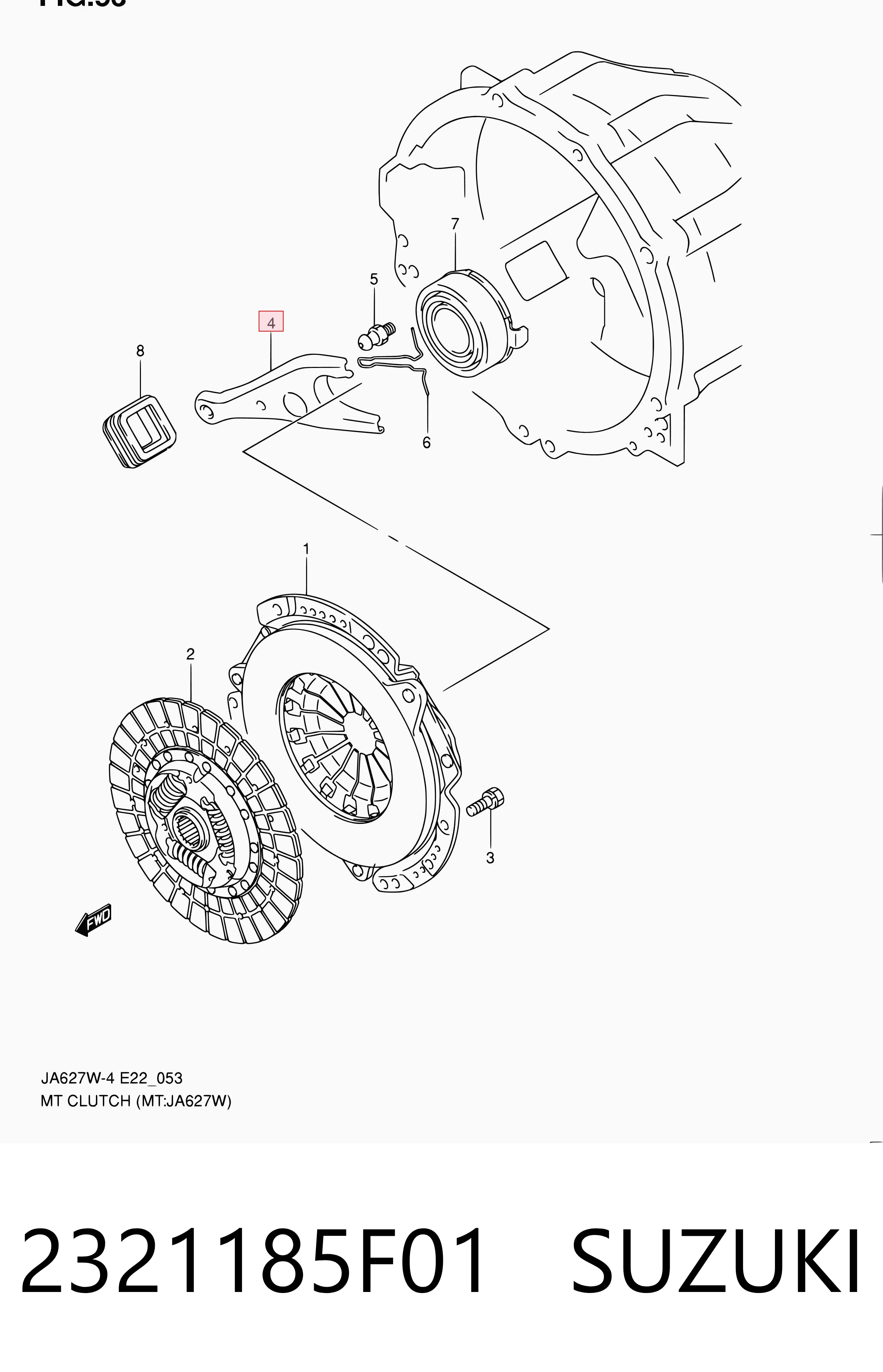 2321185F01 Suzuki