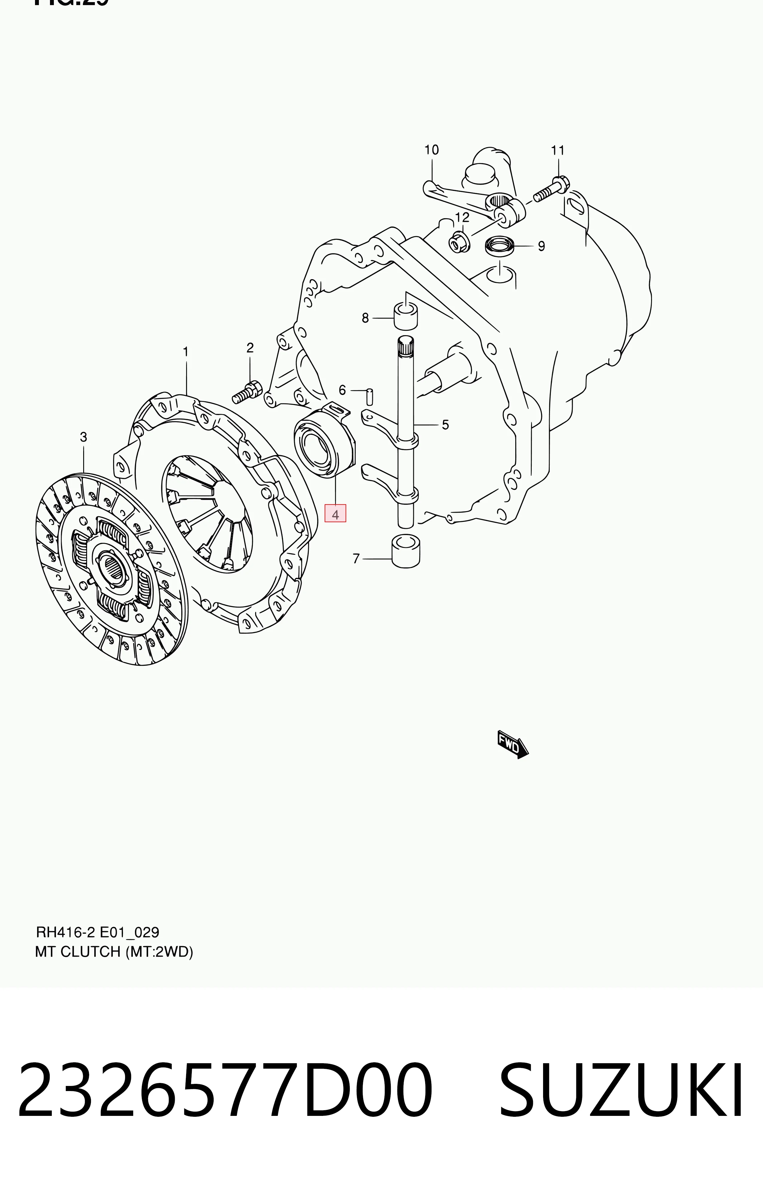 2326577D00 Suzuki