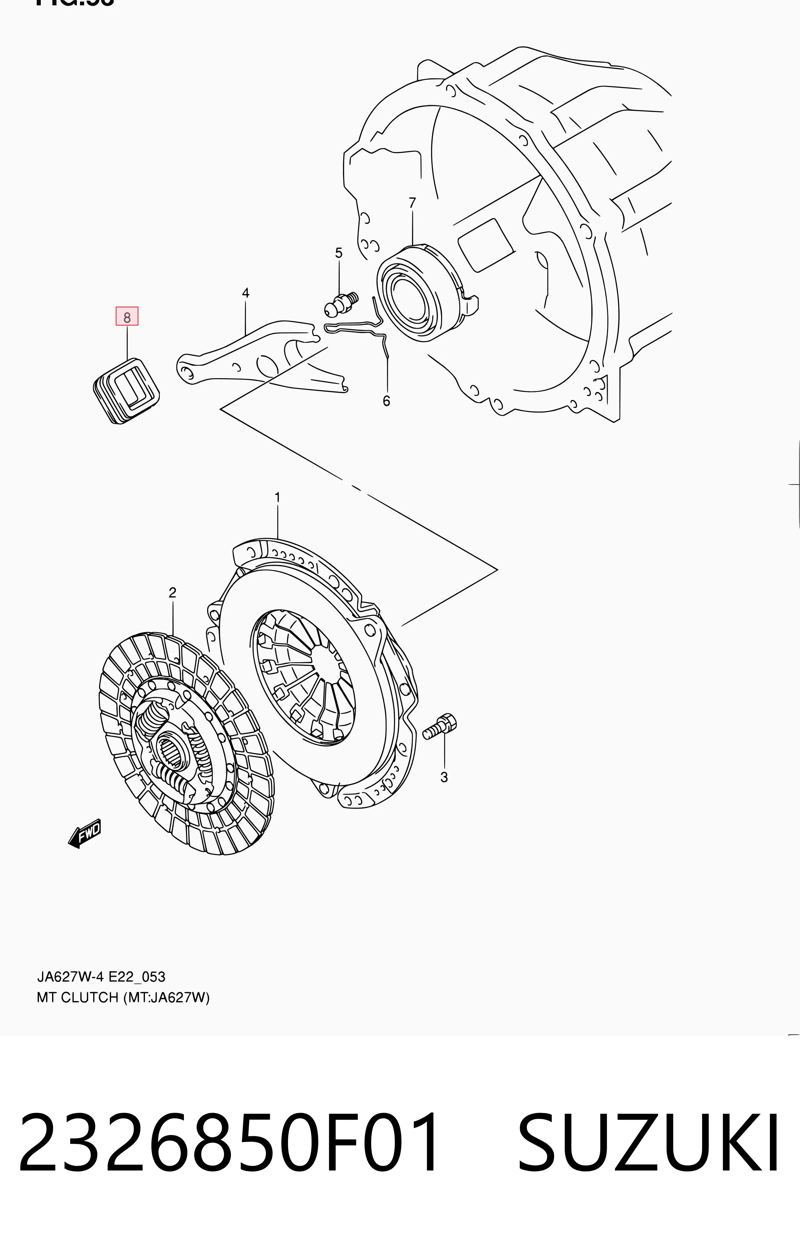 2326850F01 Suzuki