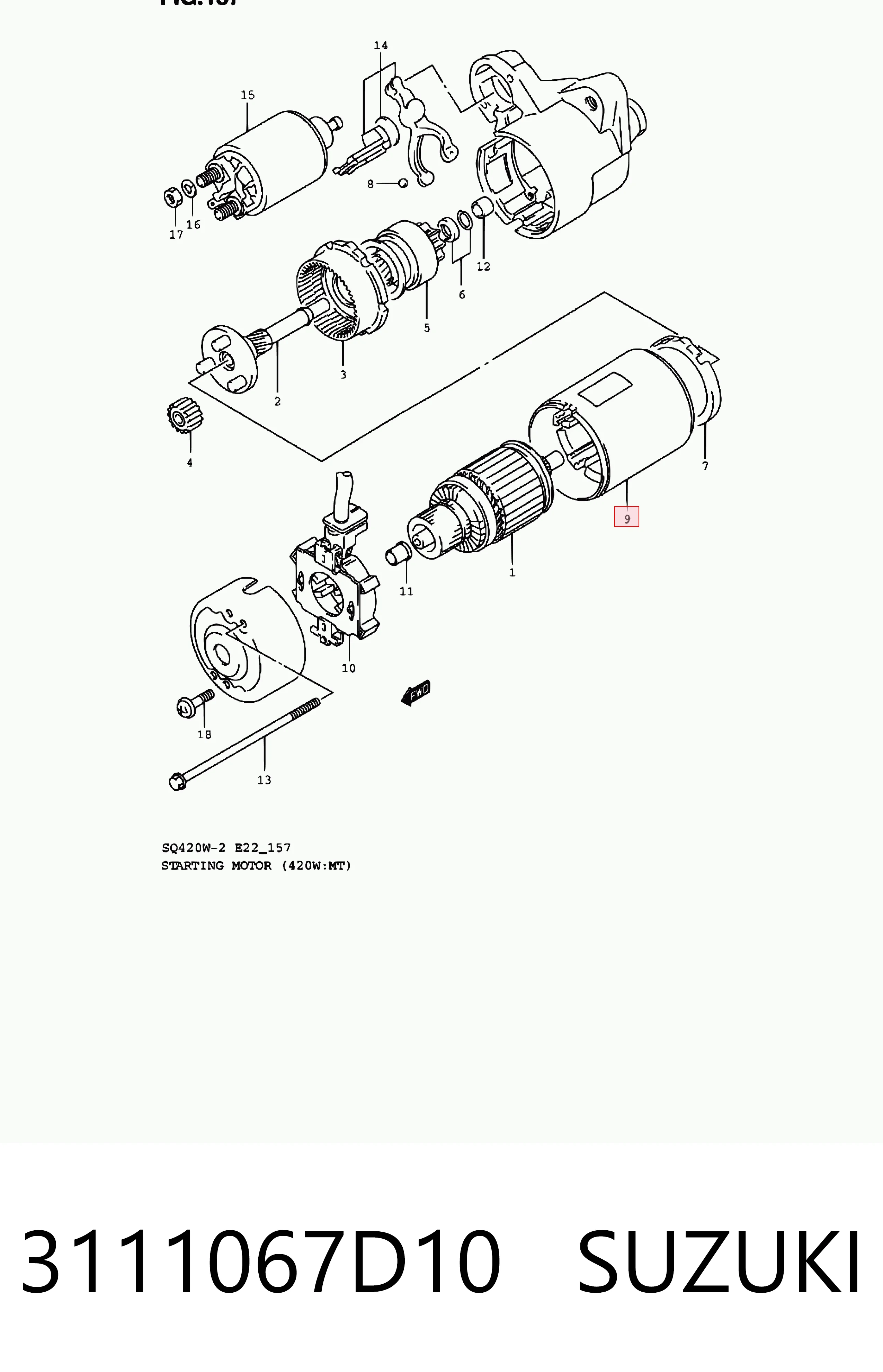 3111067D10 Suzuki