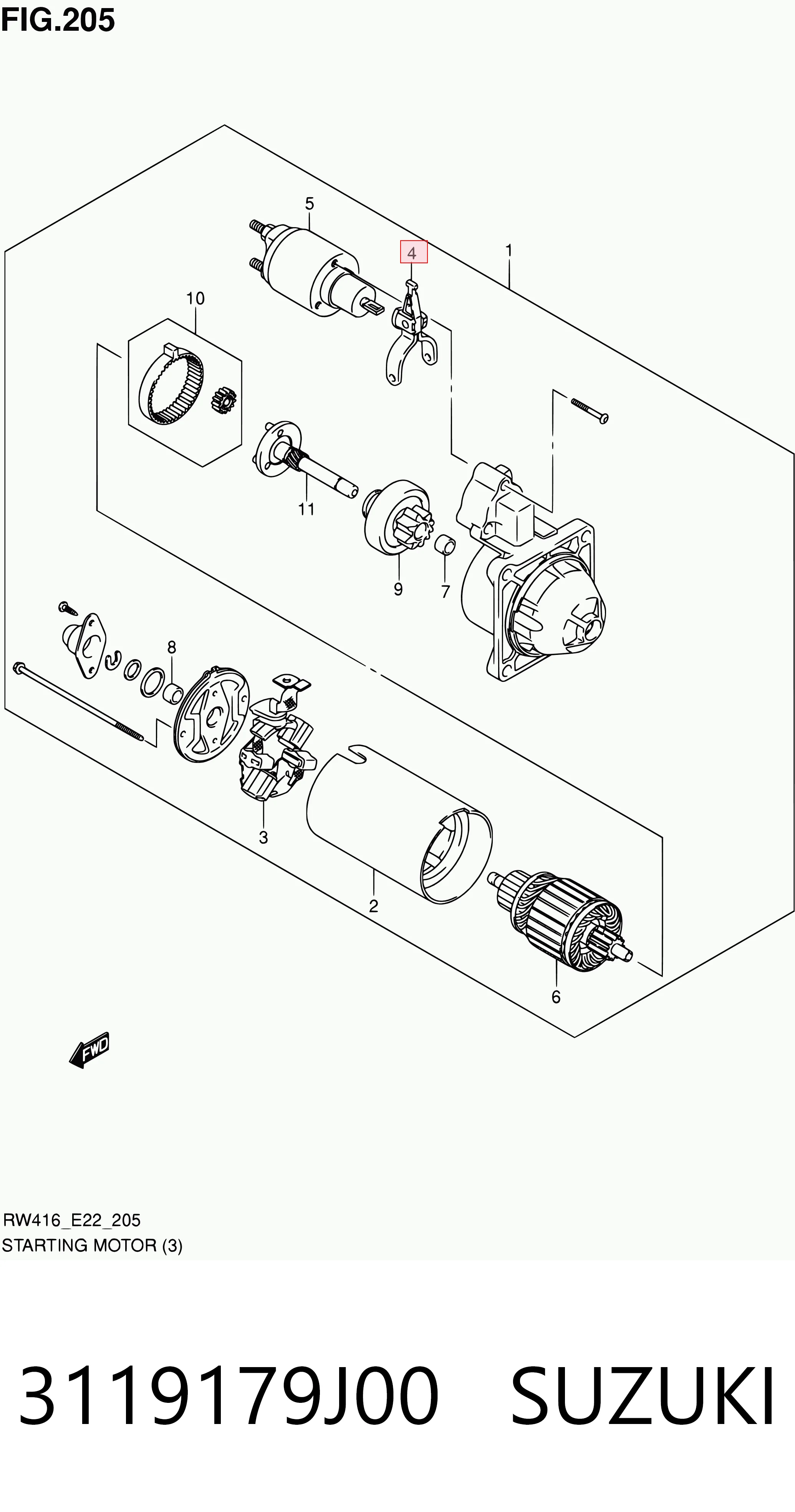 3119179J00 Suzuki